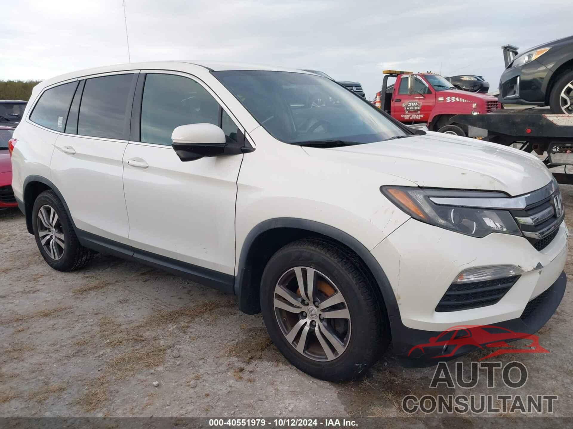 HONDA PILOT 2017 - 5FNYF5H37HB027061