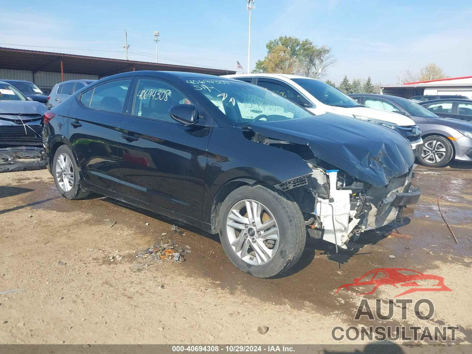 HYUNDAI ELANTRA 2020 - 5NPD84LF3LH538412