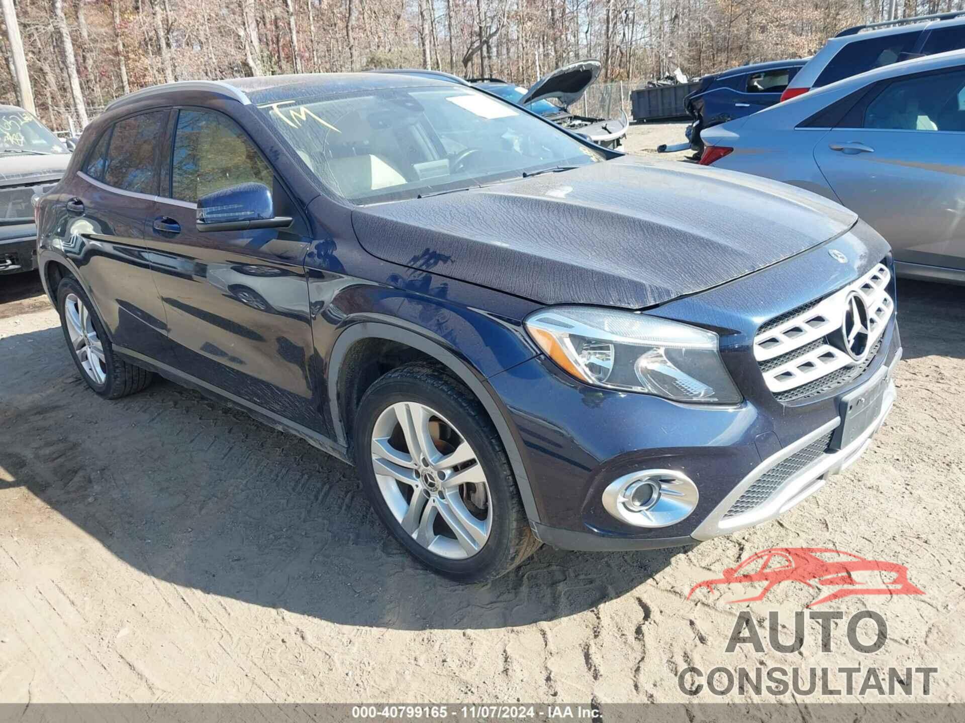 MERCEDES-BENZ GLA 250 2018 - WDCTG4GB4JJ438694