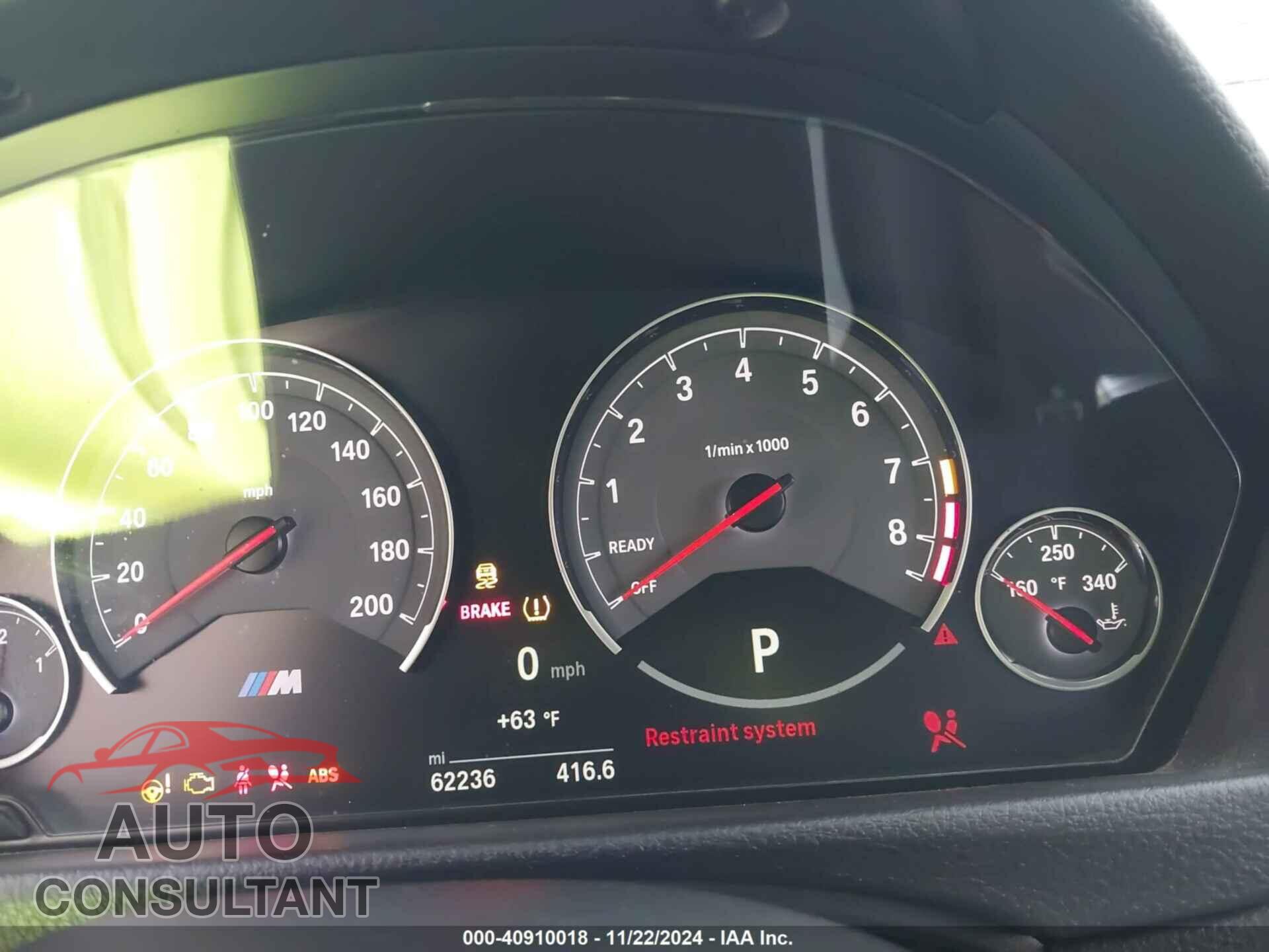 BMW M3 2017 - WBS8M9C55H5G42338