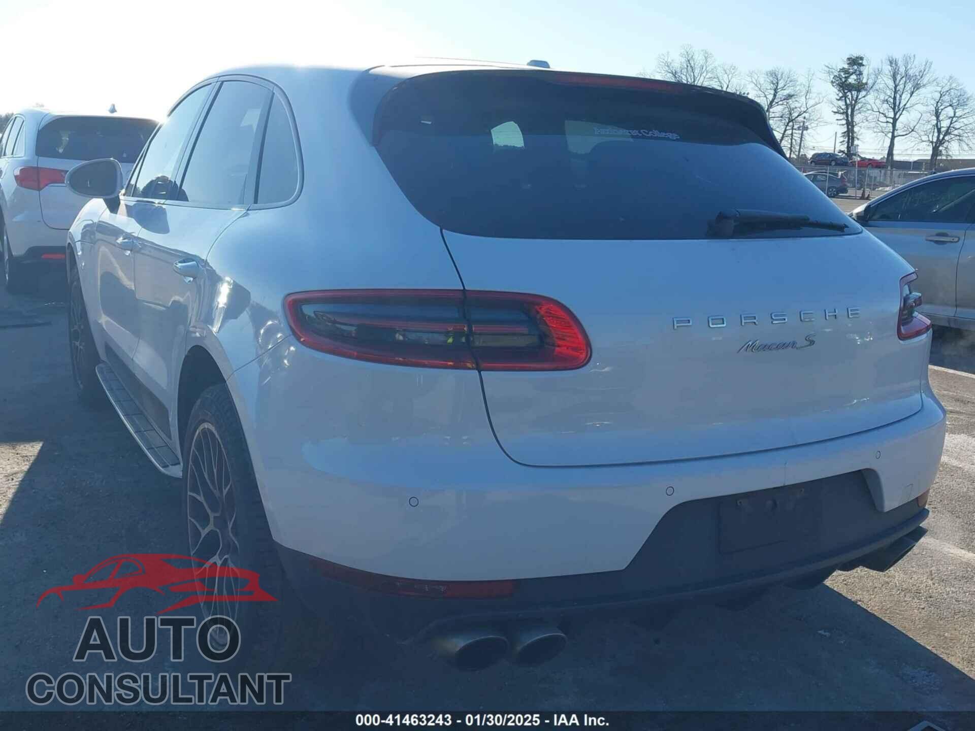 PORSCHE MACAN 2016 - WP1AB2A54GLB48289