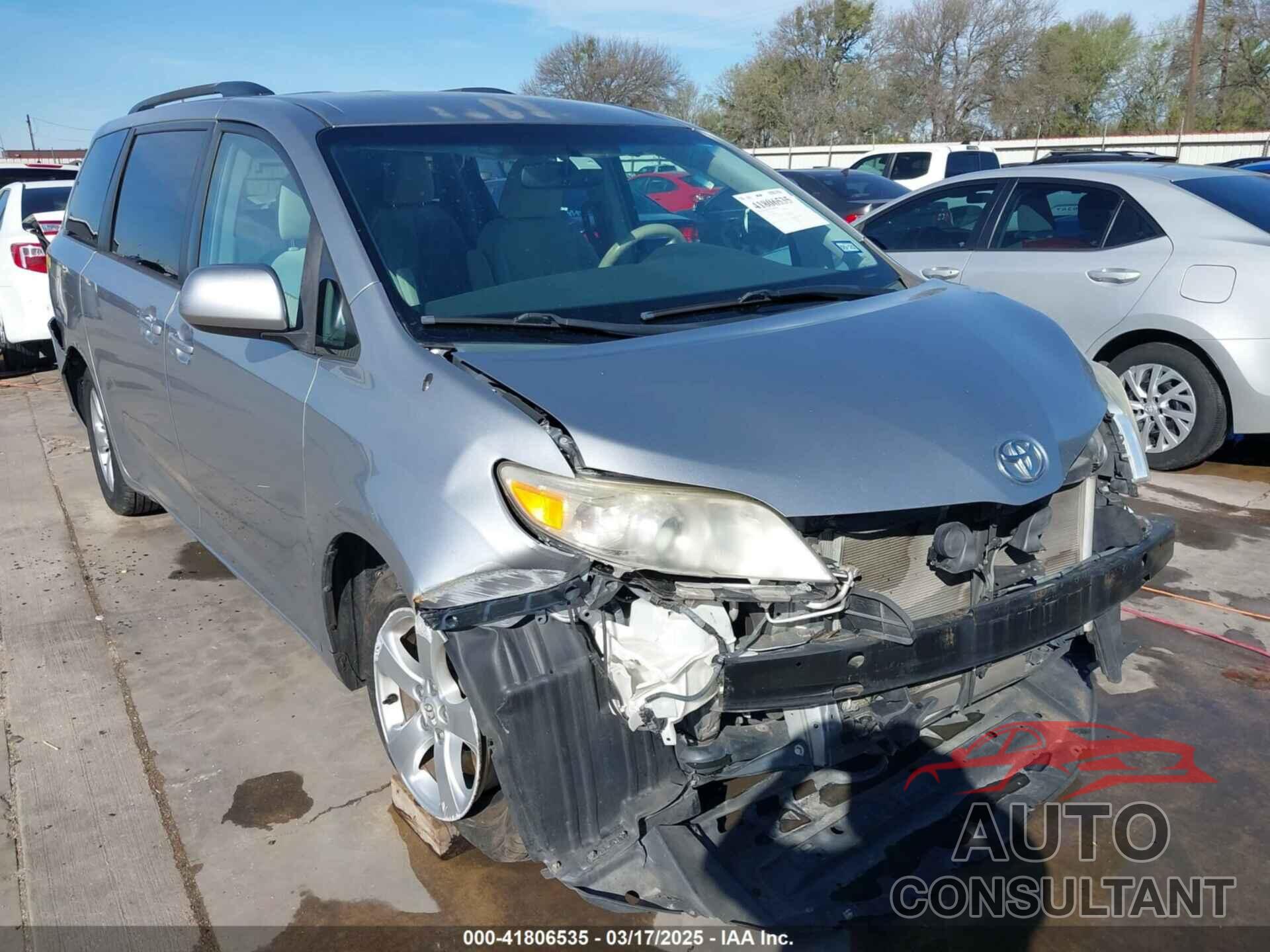 TOYOTA SIENNA 2013 - 5TDKK3DCXDS350991