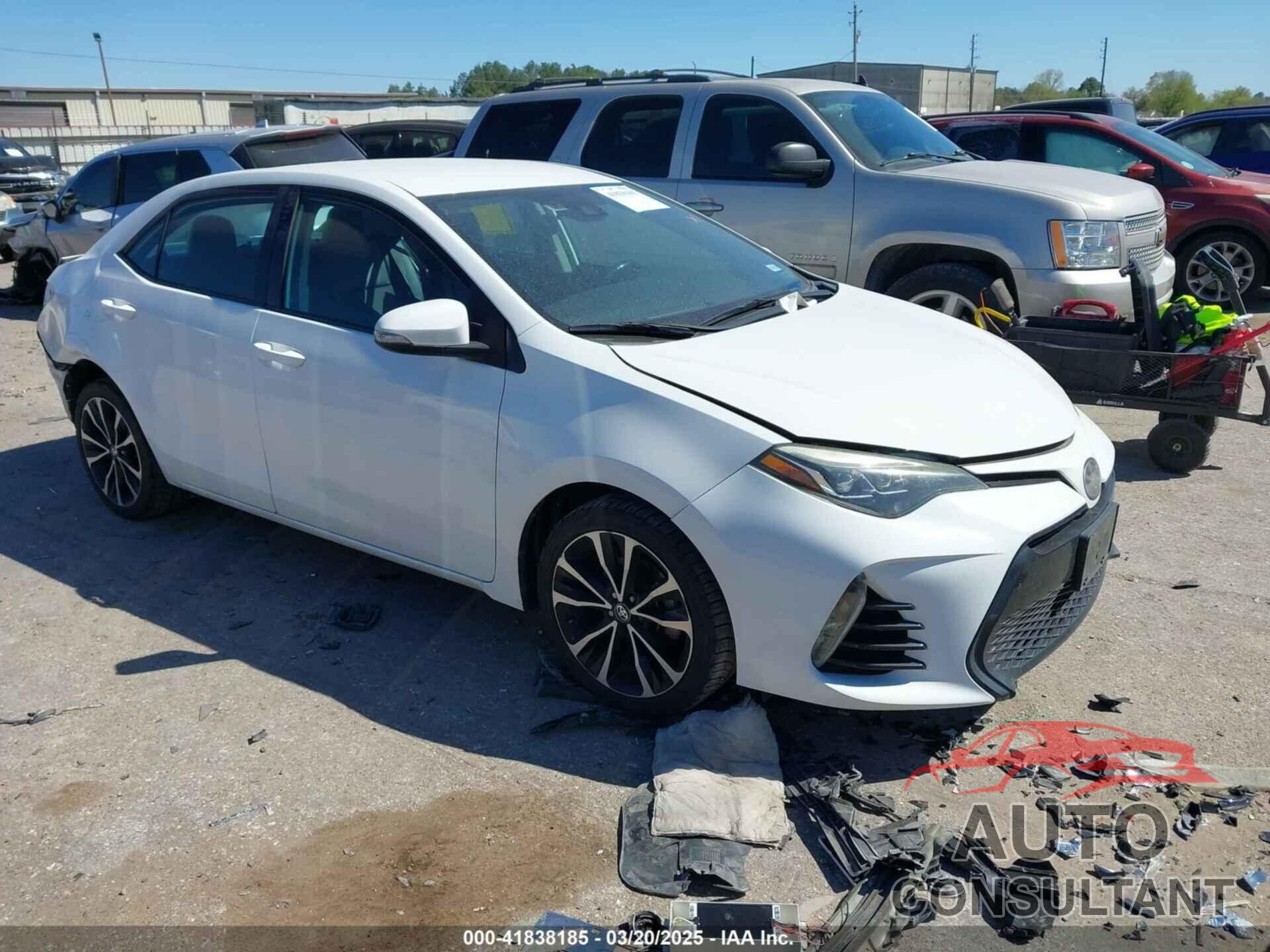 TOYOTA COROLLA 2017 - 5YFBURHE5HP737598
