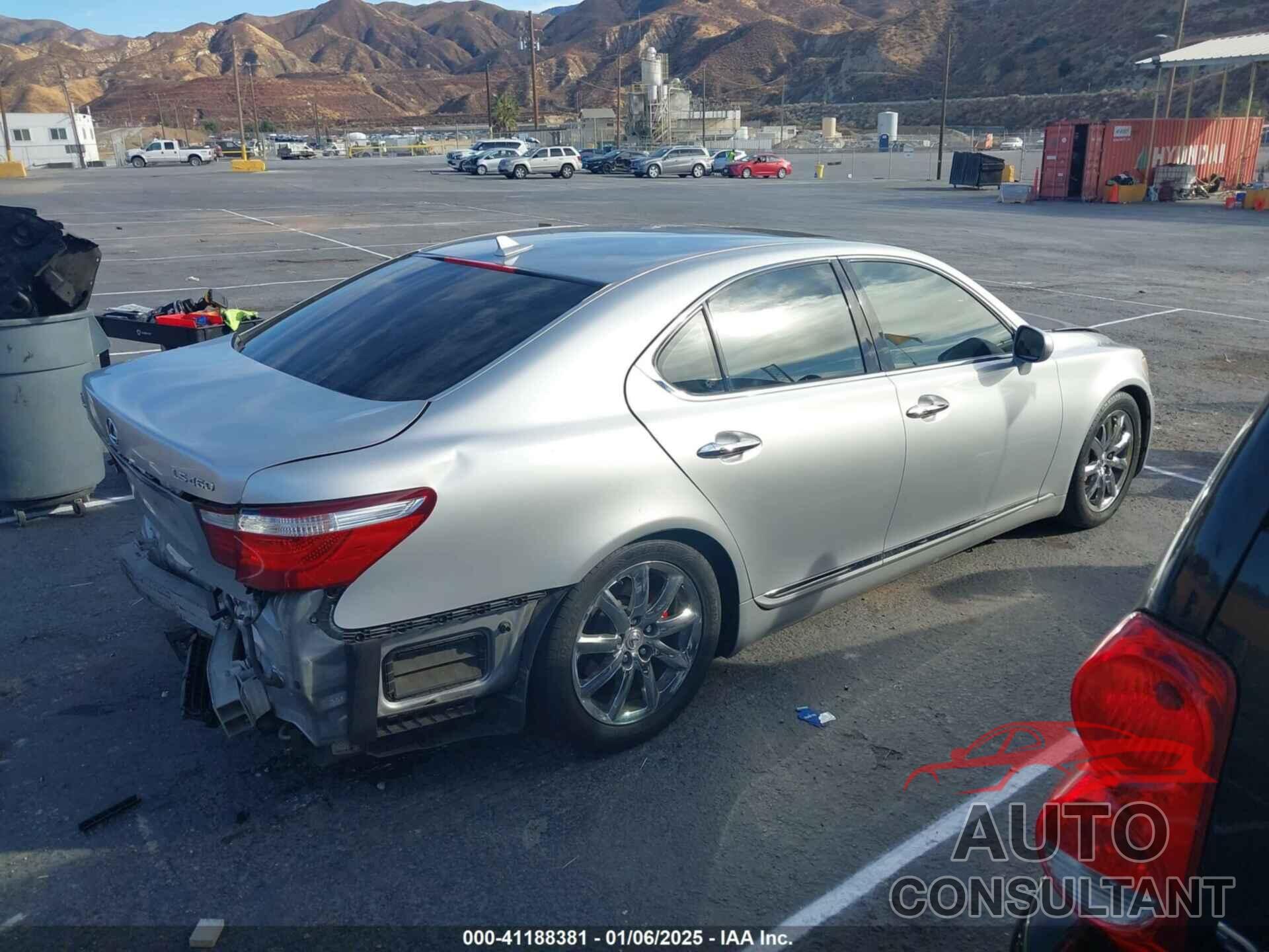 LEXUS LS 460 2009 - JTHBL46F495086639