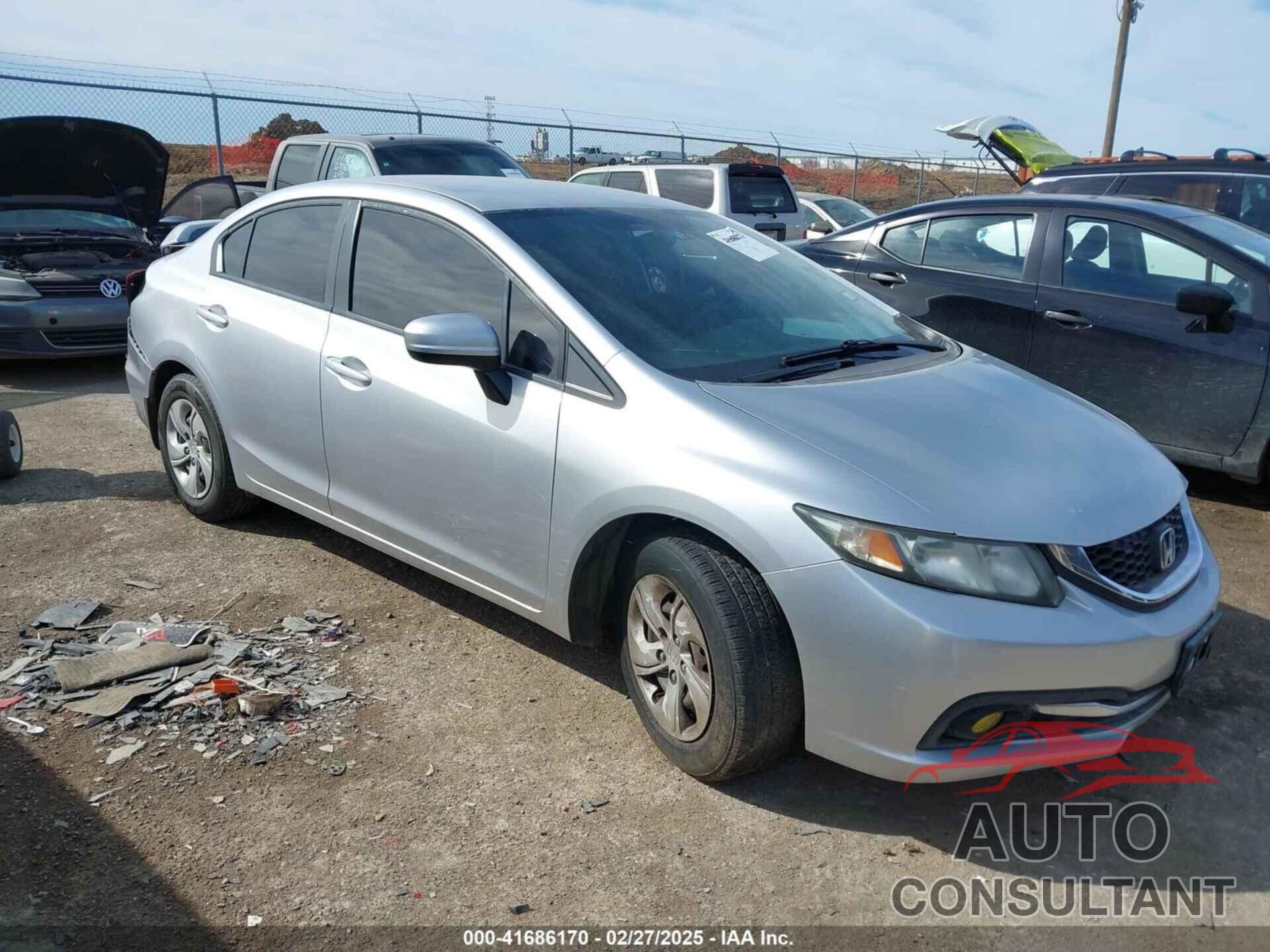 HONDA CIVIC 2014 - 19XFB2F55EE011724