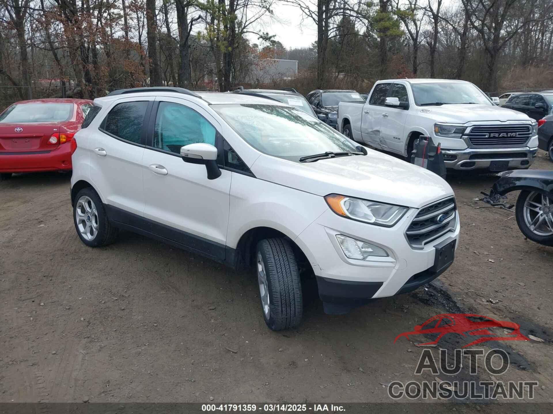 FORD ECOSPORT 2021 - MAJ6S3GLXMC403693