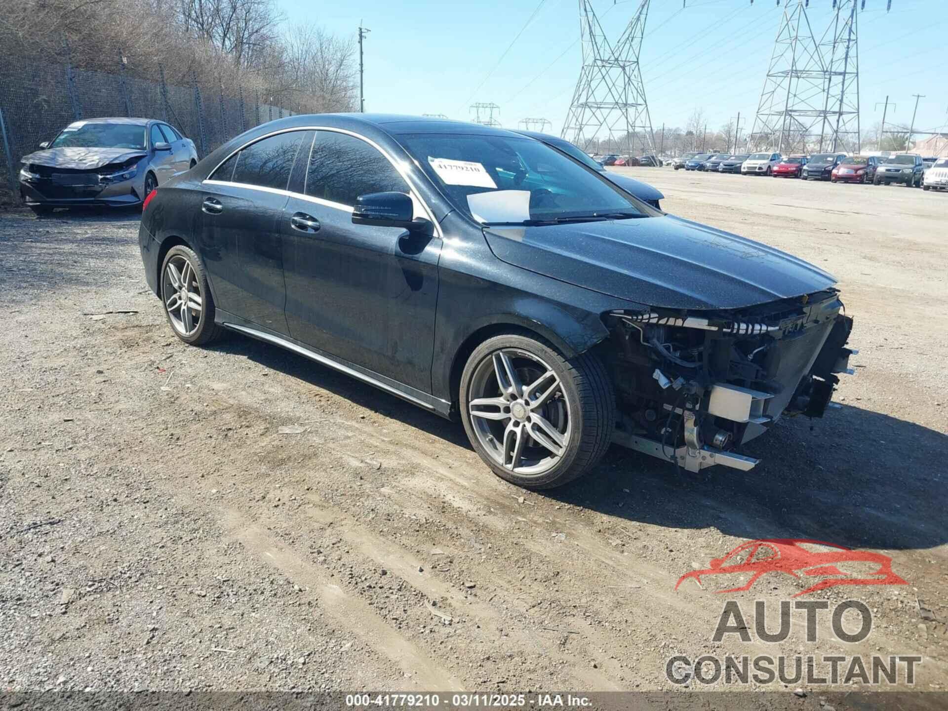 MERCEDES-BENZ CLA 250 2017 - WDDSJ4GB2HN421260