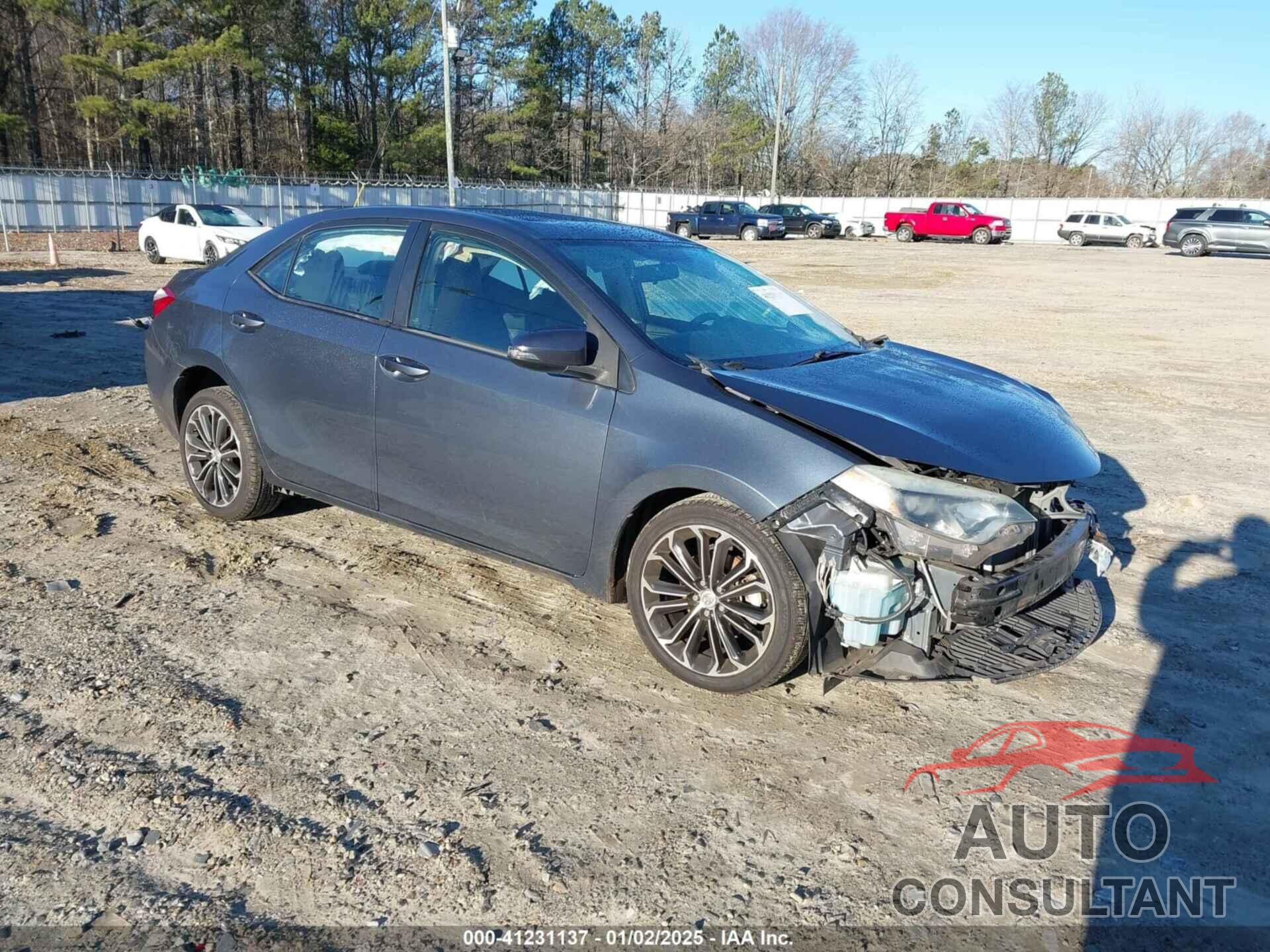 TOYOTA COROLLA 2015 - 2T1BURHE6FC390425