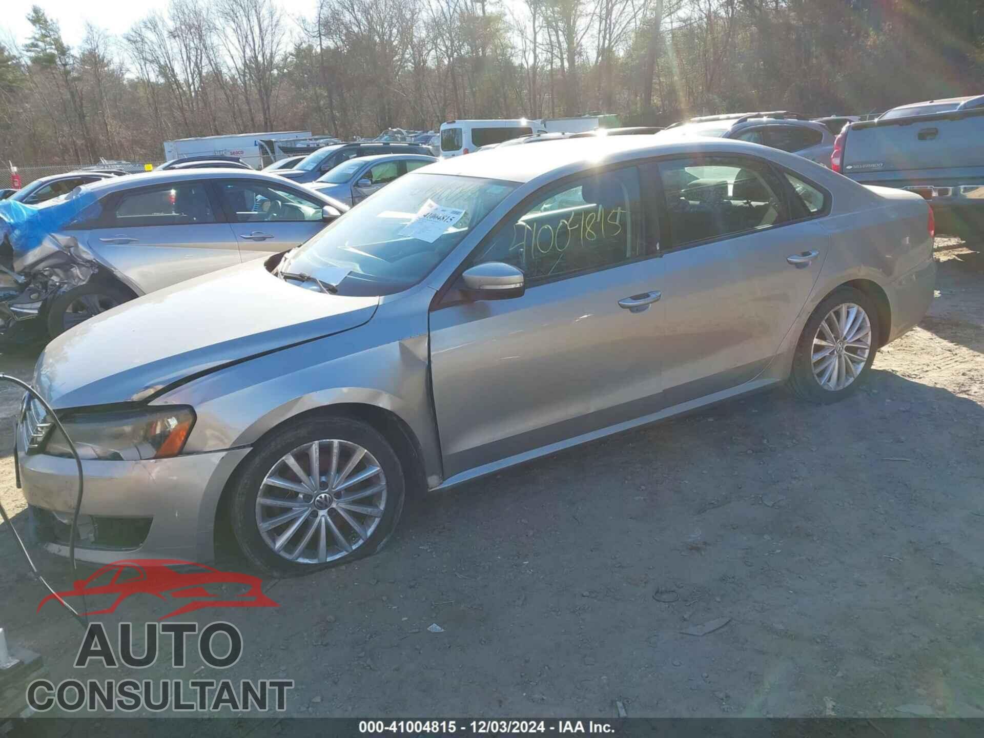VOLKSWAGEN PASSAT 2014 - 1VWAP7A30EC008863