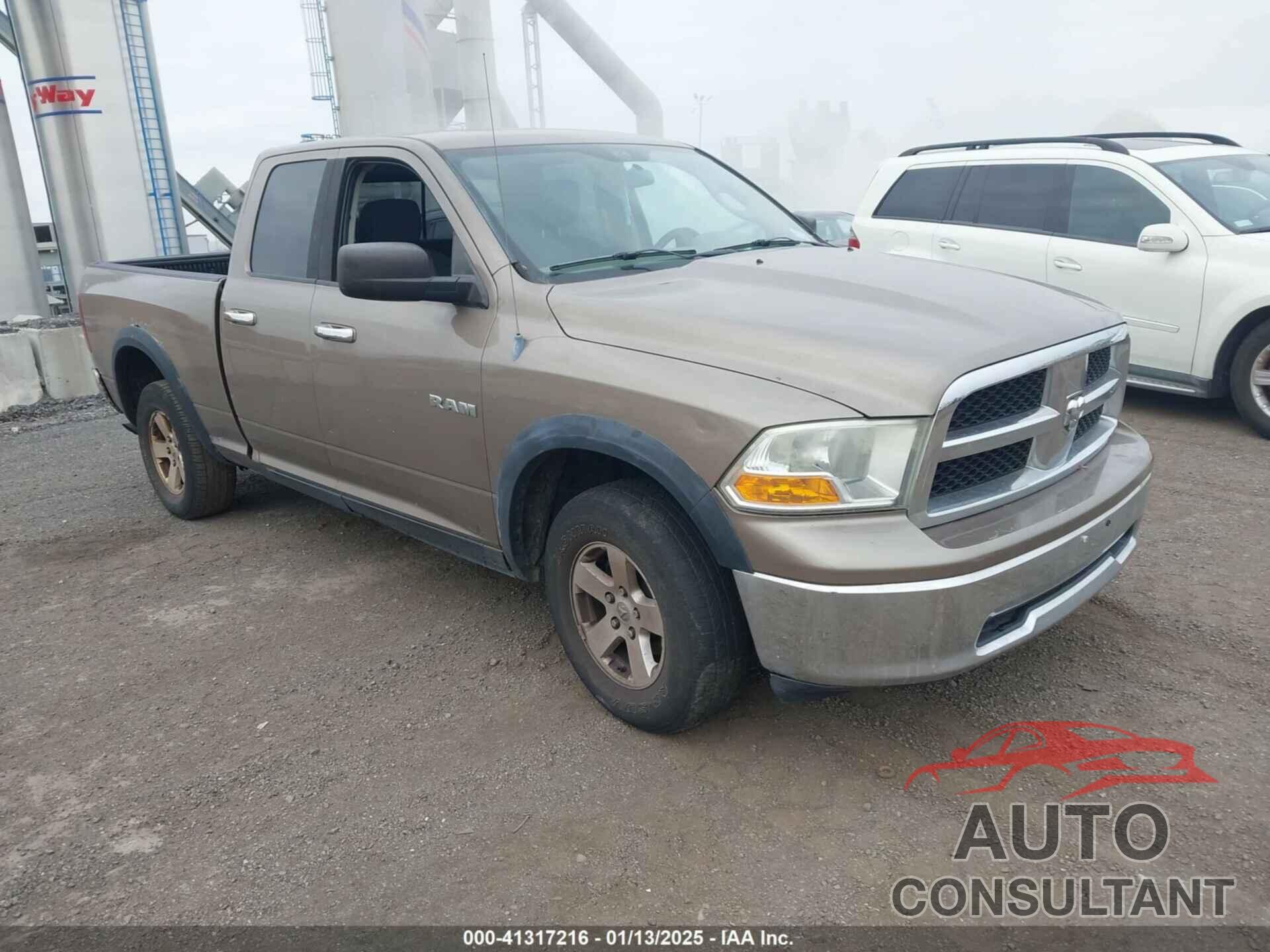 DODGE RAM 1500 2010 - 1D7RV1GP4AS225731