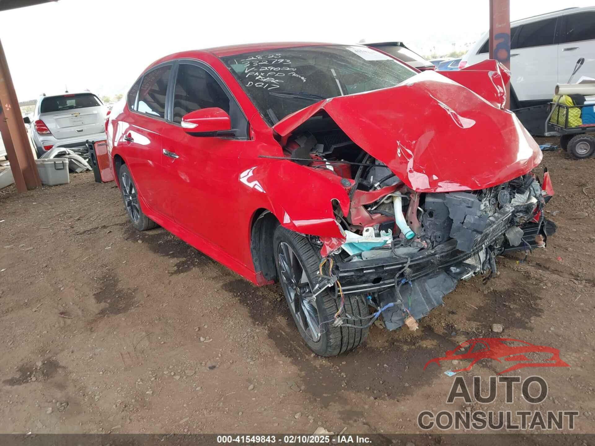 NISSAN SENTRA 2019 - 3N1AB7AP1KY290201