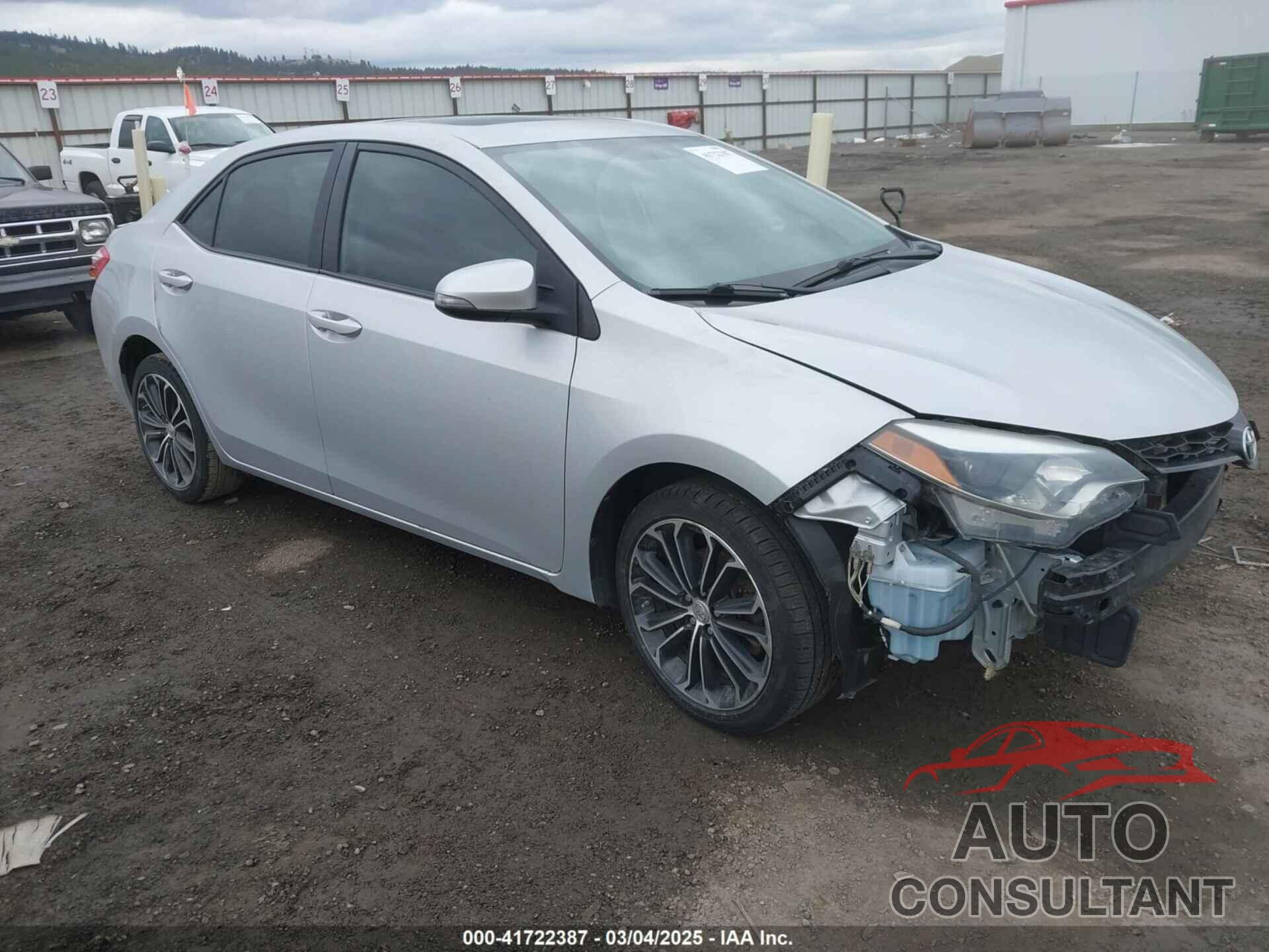 TOYOTA COROLLA 2016 - 2T1BURHE9GC571682
