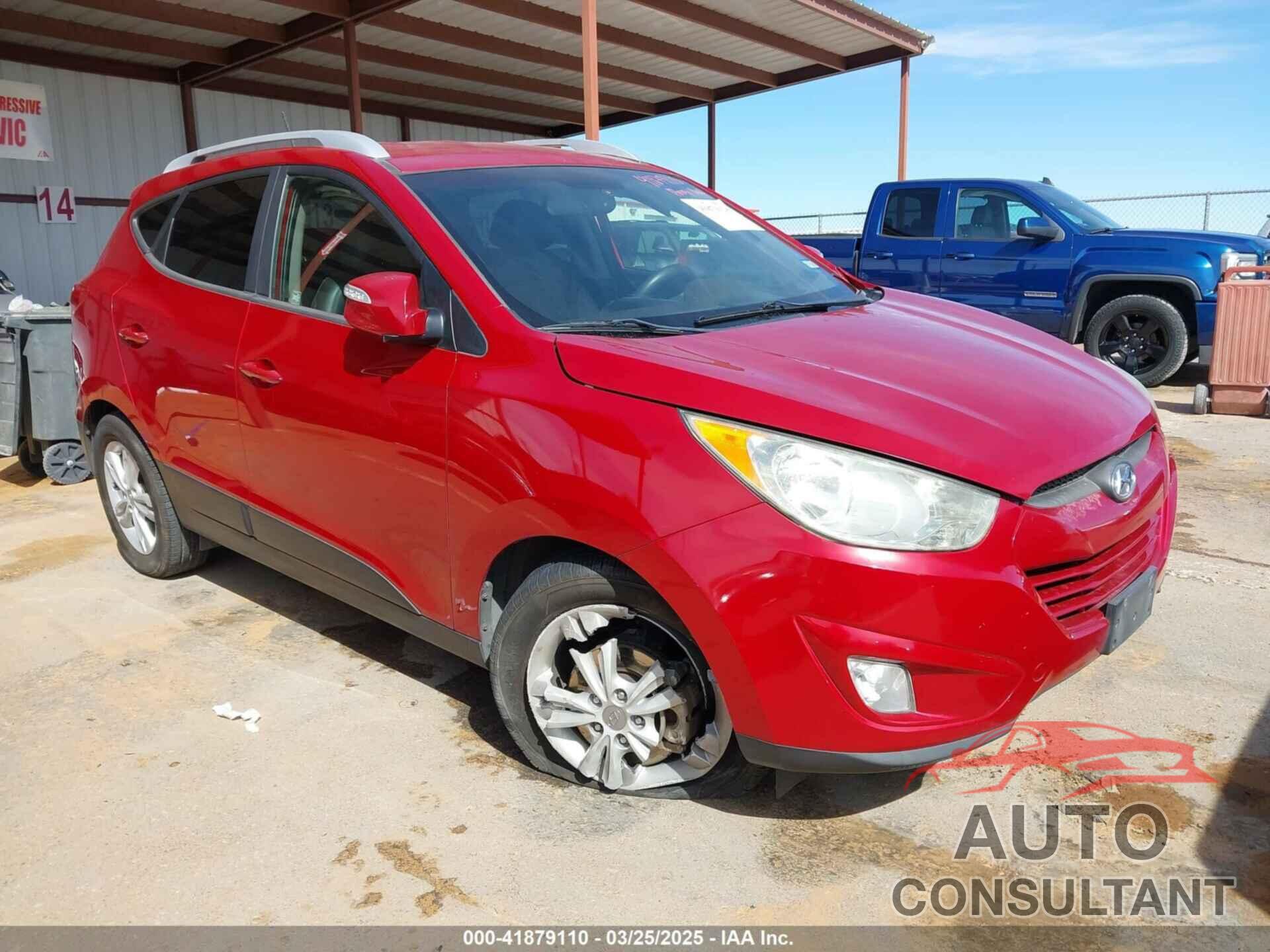HYUNDAI TUCSON 2013 - KM8JU3AC3DU721782