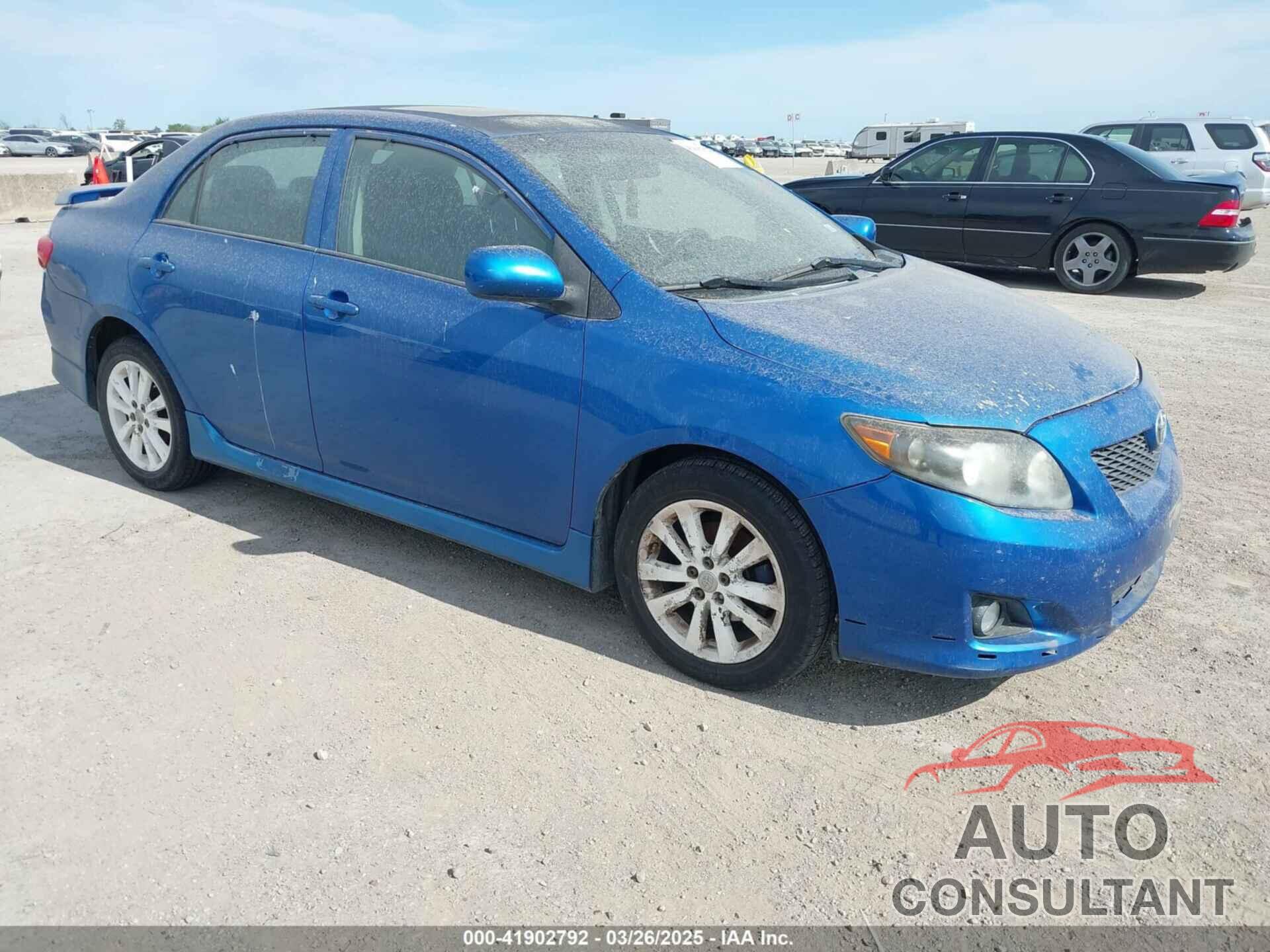 TOYOTA COROLLA 2010 - 2T1BU4EE8AC468459