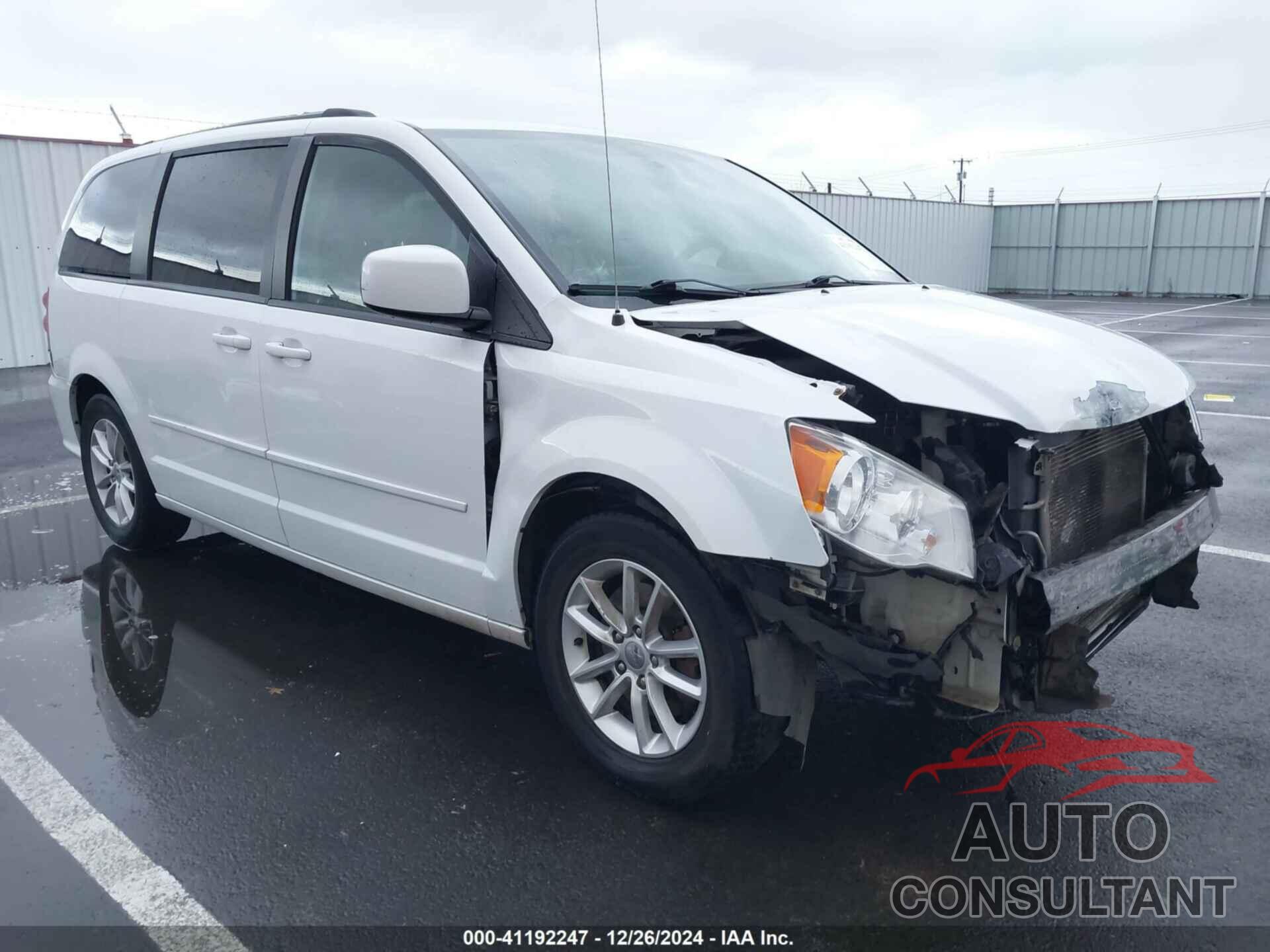 DODGE GRAND CARAVAN 2016 - 2C4RDGCG9GR373308
