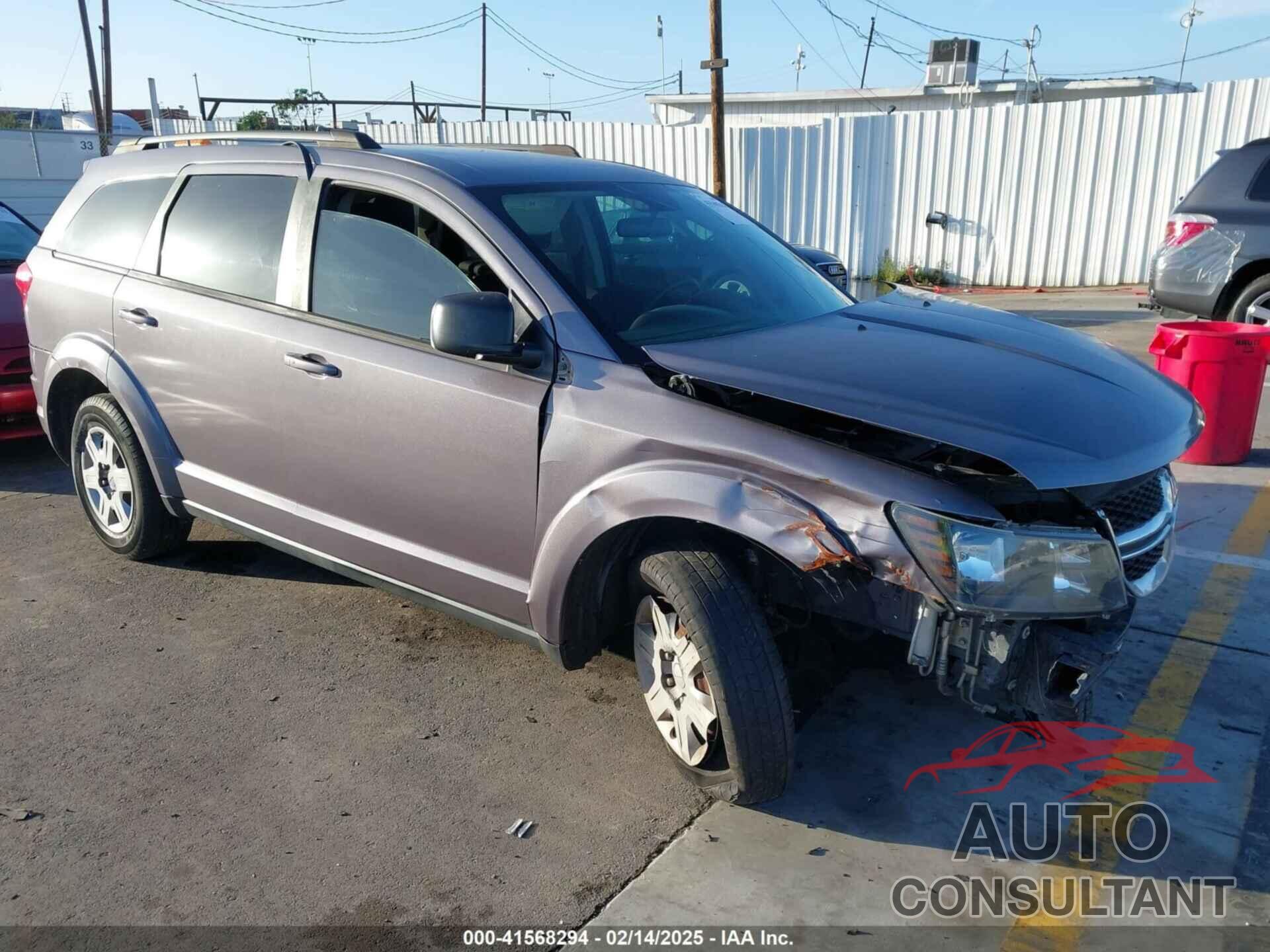 DODGE JOURNEY 2012 - 3C4PDCAB9CT265432