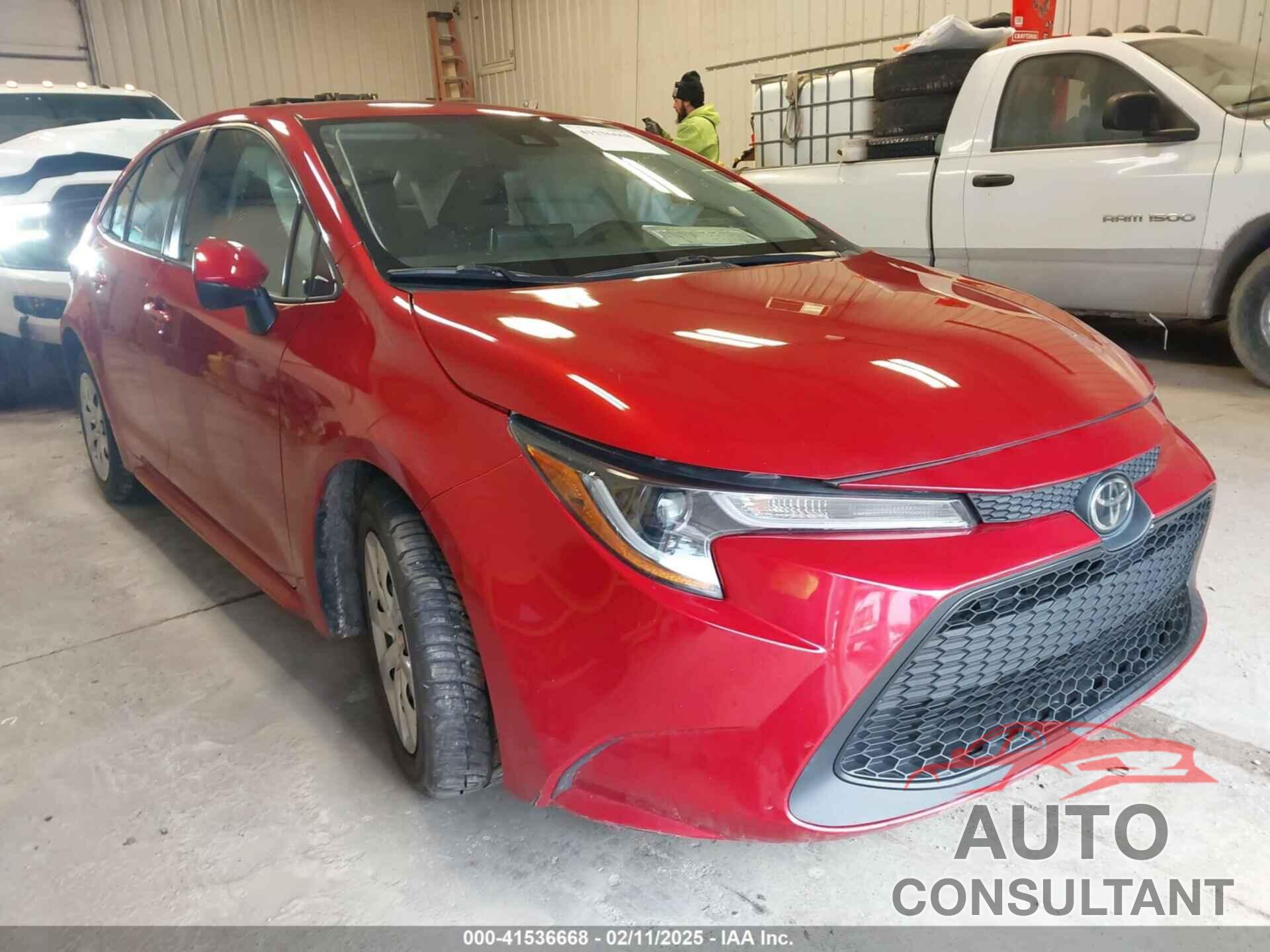 TOYOTA COROLLA 2020 - 5YFEPRAE0LP104837