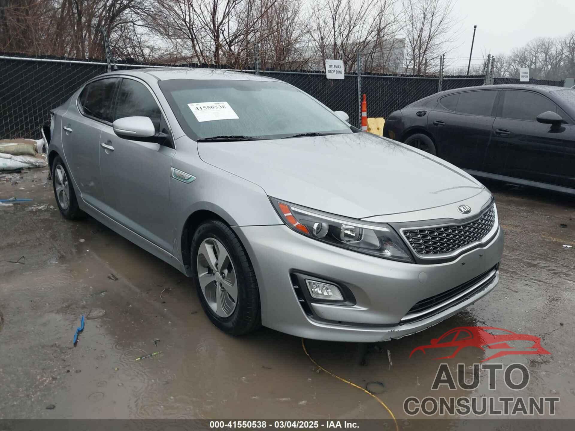 KIA OPTIMA HYBRID 2014 - KNAGM4AD7E5069707