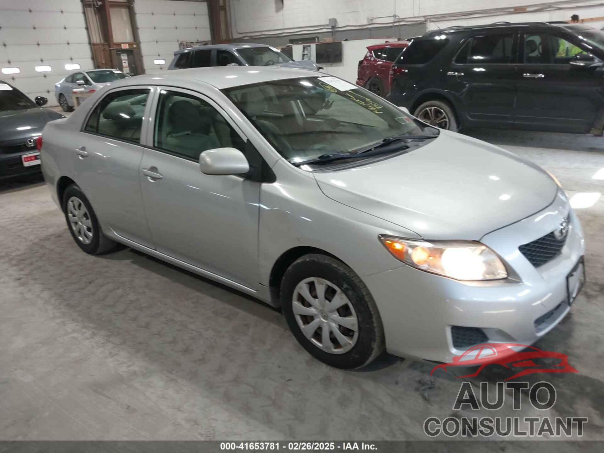 TOYOTA COROLLA 2009 - 2T1BU40E69C155803
