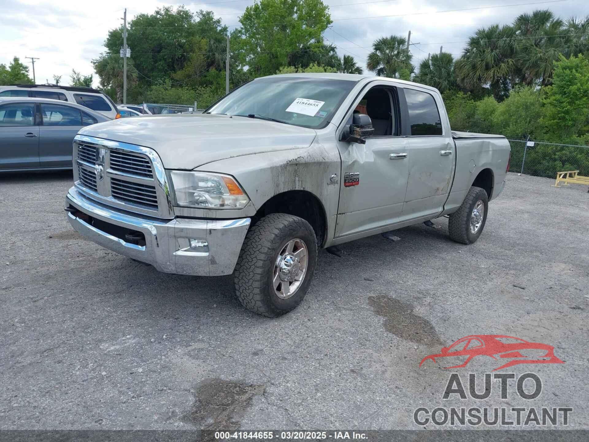 DODGE RAM 2500 2010 - 3D7UT2CL2AG117883