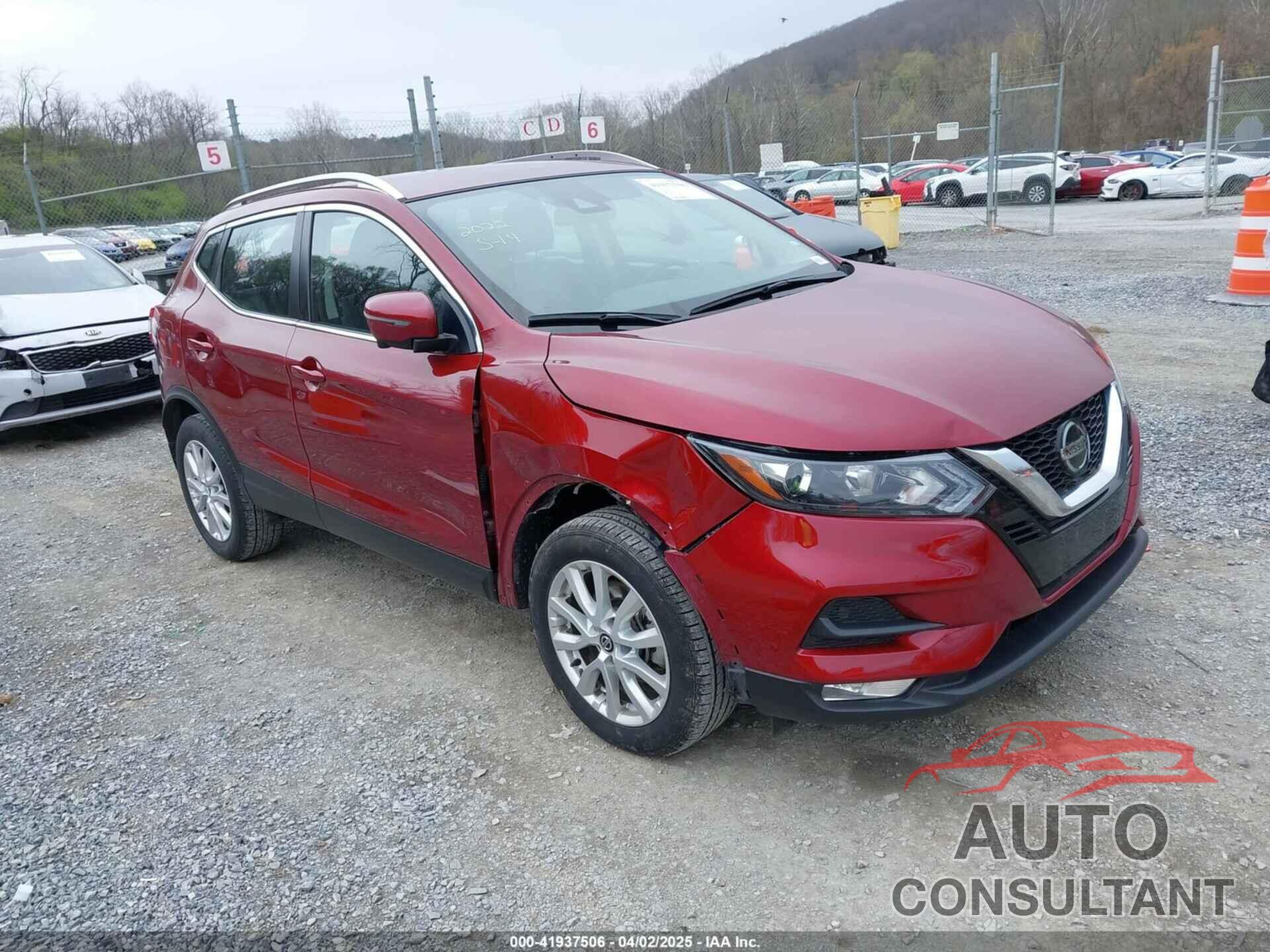 NISSAN ROGUE SPORT 2022 - JN1BJ1BW6NW487449