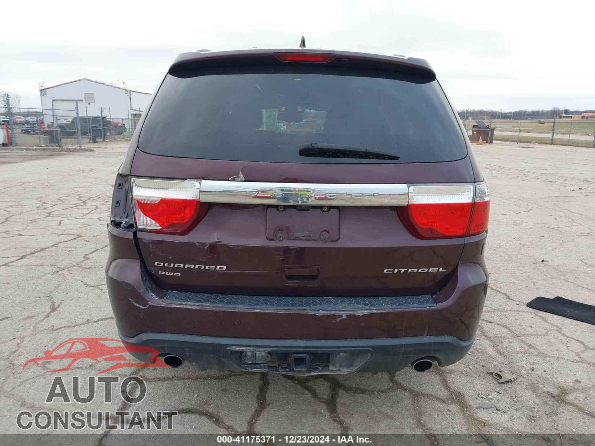 DODGE DURANGO 2012 - 1C4SDJET2CC147719