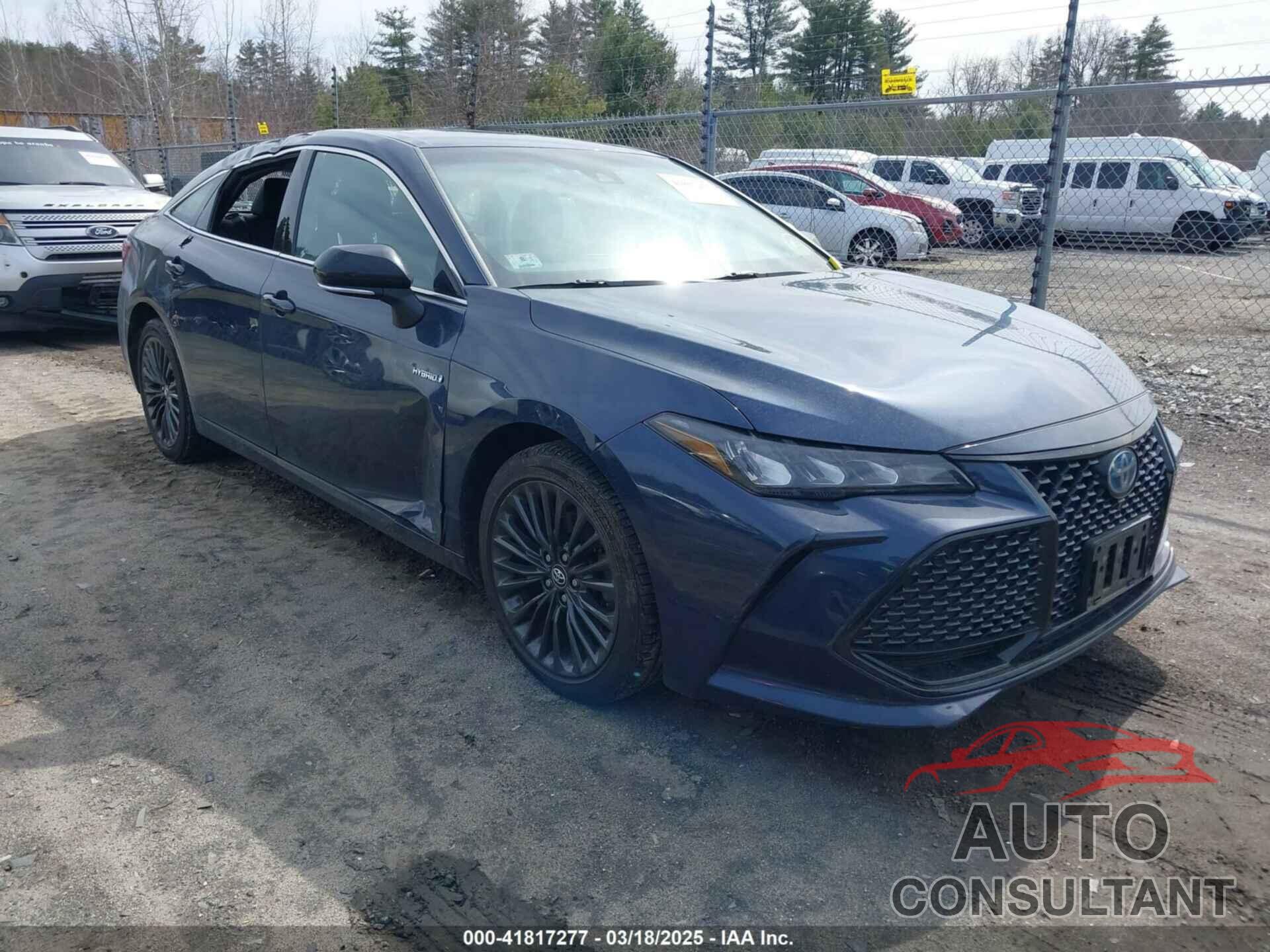 TOYOTA AVALON HYBRID 2020 - 4T1E21FB0LU014522