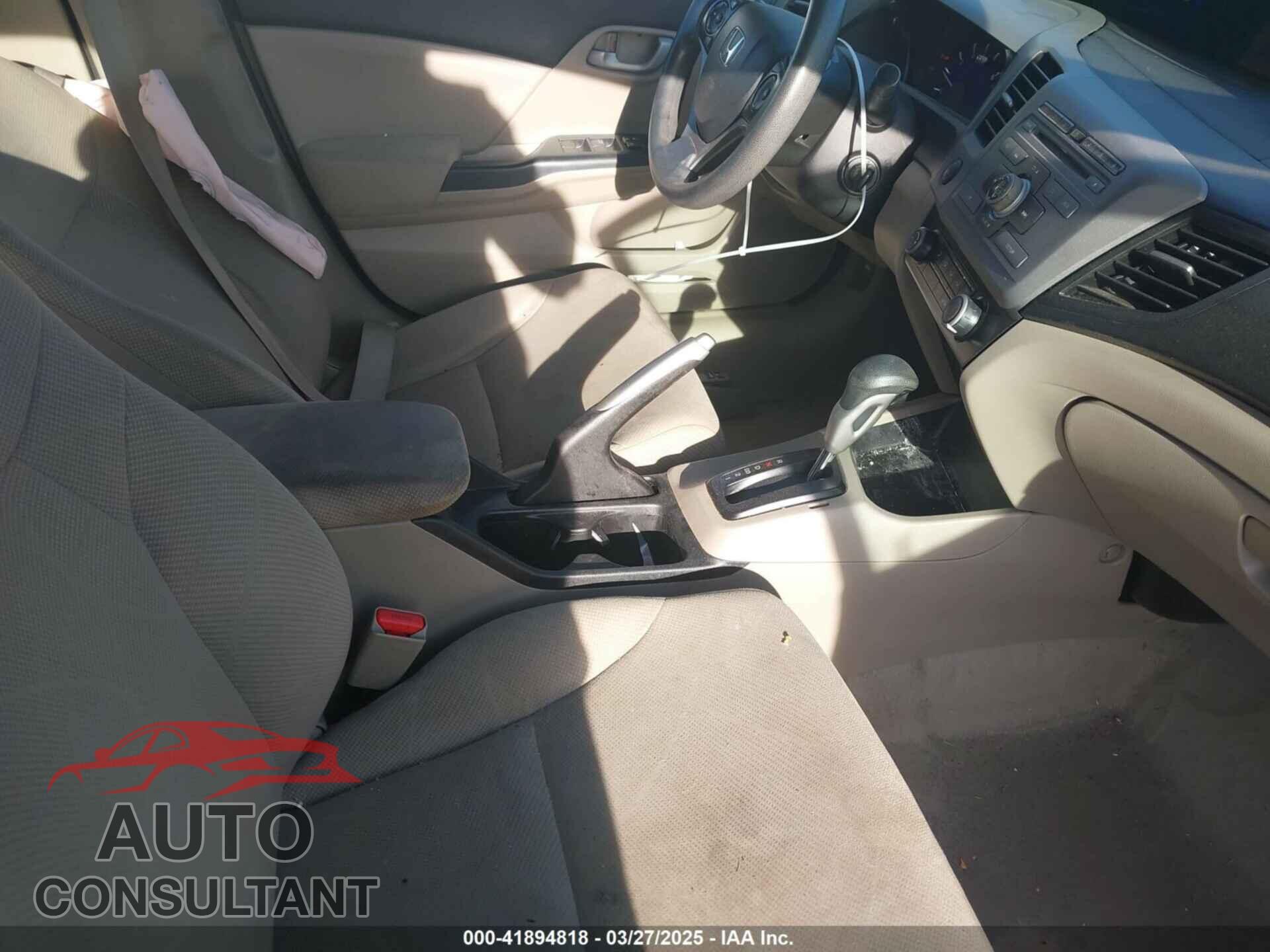 HONDA CIVIC 2012 - 19XFB2F59CE074502