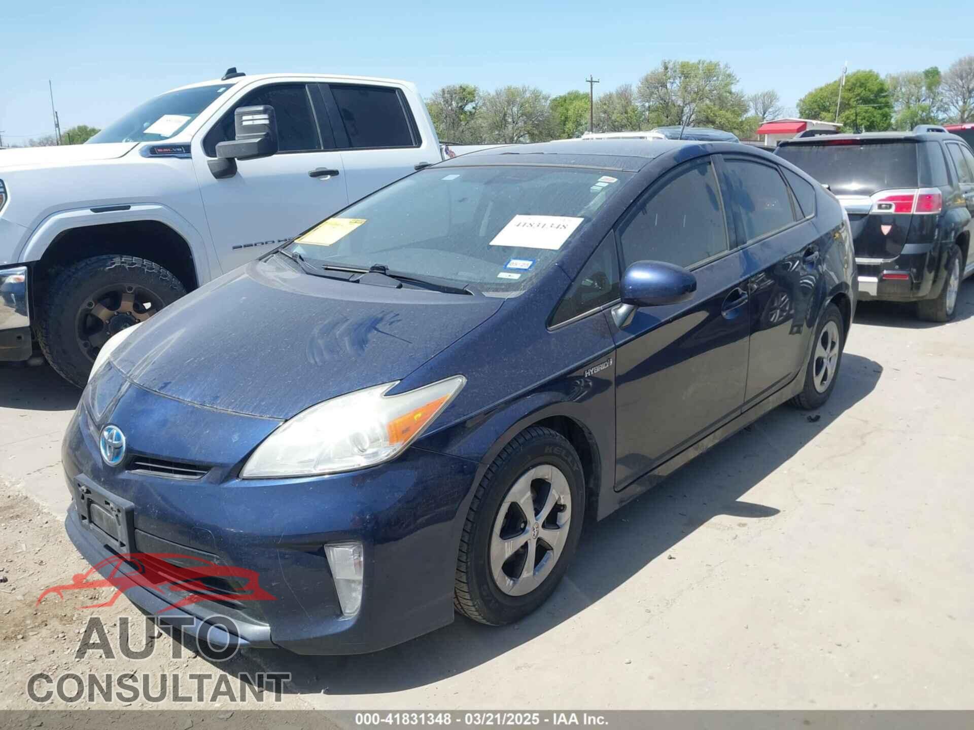 TOYOTA PRIUS 2014 - JTDKN3DU3E1748350