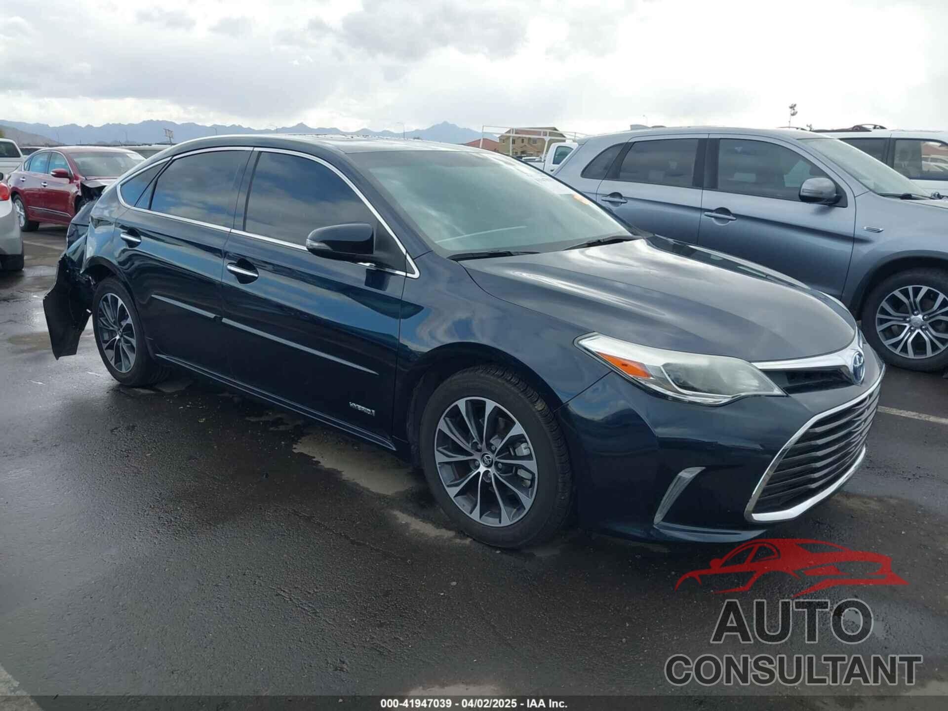 TOYOTA AVALON HYBRID 2016 - 4T1BD1EB1GU050322