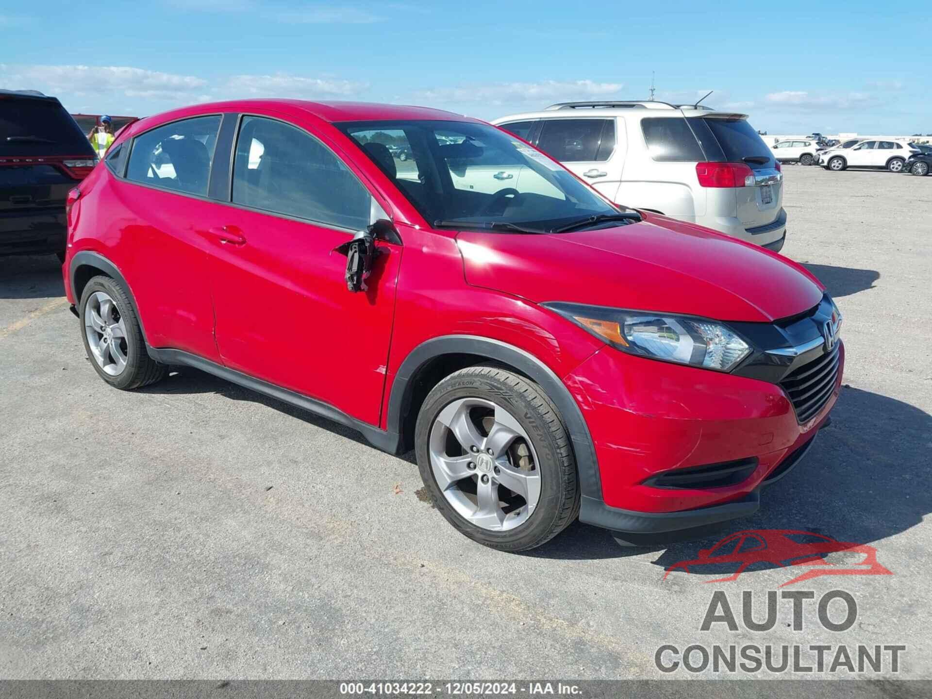 HONDA HR-V 2018 - 3CZRU5H35JM706431