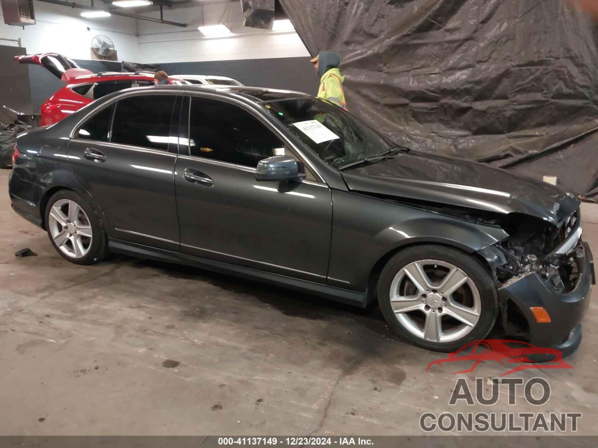 MERCEDES-BENZ C-CLASS 2010 - WDDGF8BBXAF392676