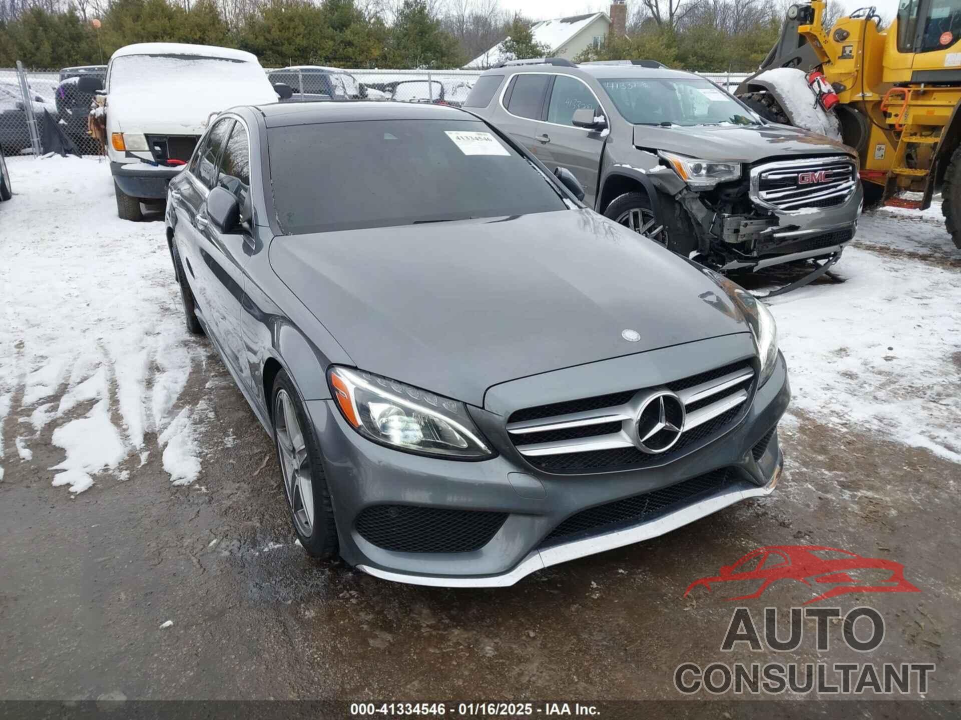 MERCEDES-BENZ C 300 2017 - 55SWF4KB8HU204586