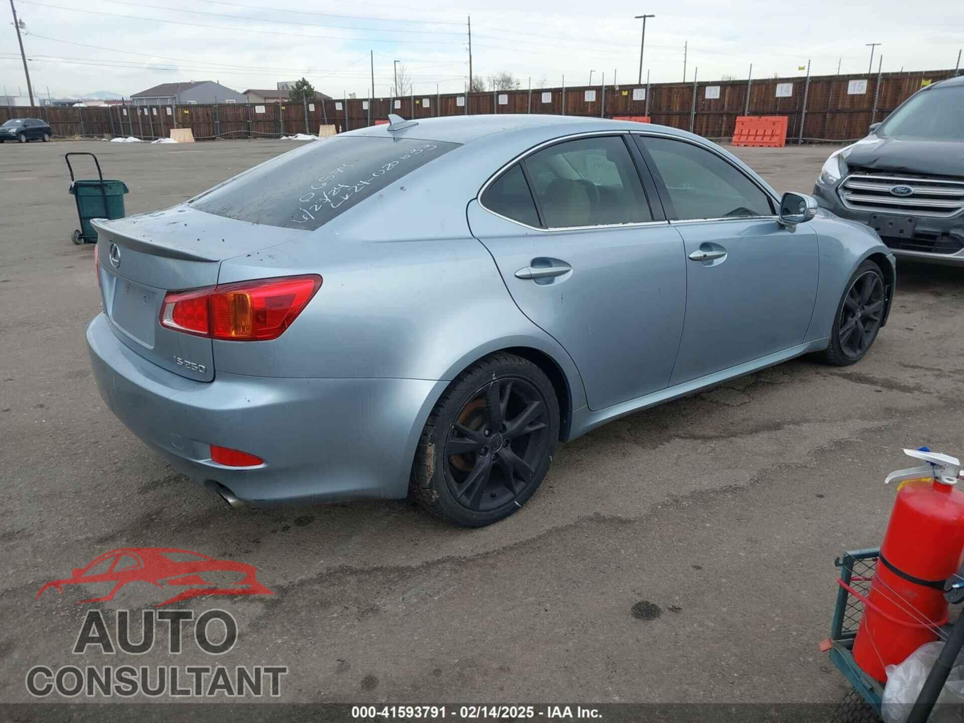 LEXUS IS 250 2010 - JTHBF5C23A5118841