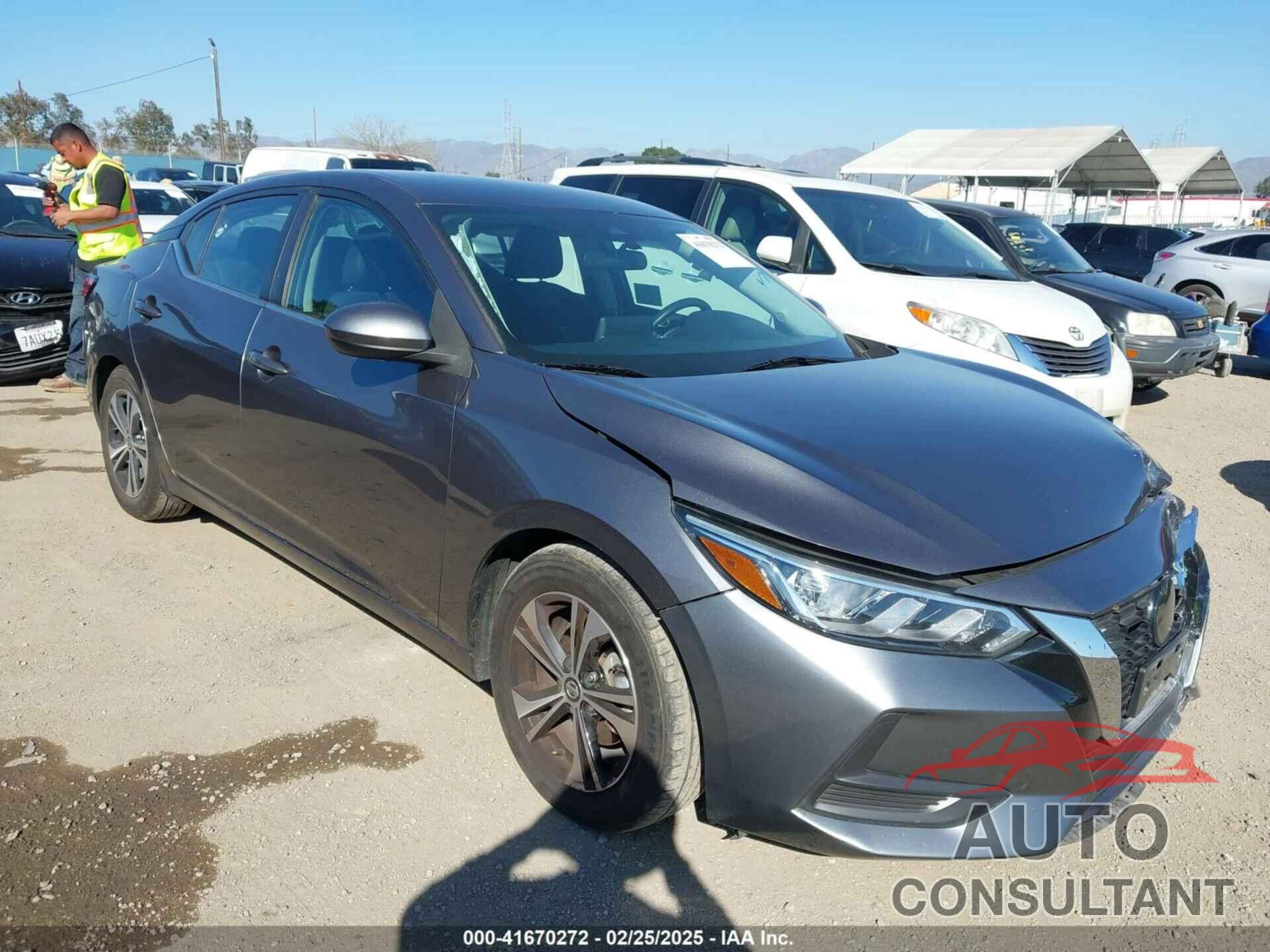NISSAN SENTRA 2021 - 3N1AB8CV0MY302245