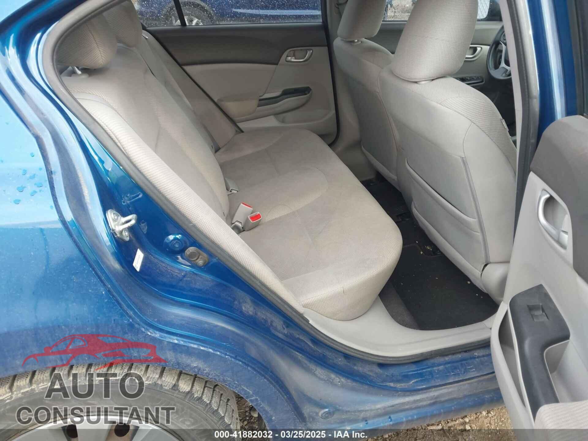 HONDA CIVIC 2012 - 19XFB2F57CE338736