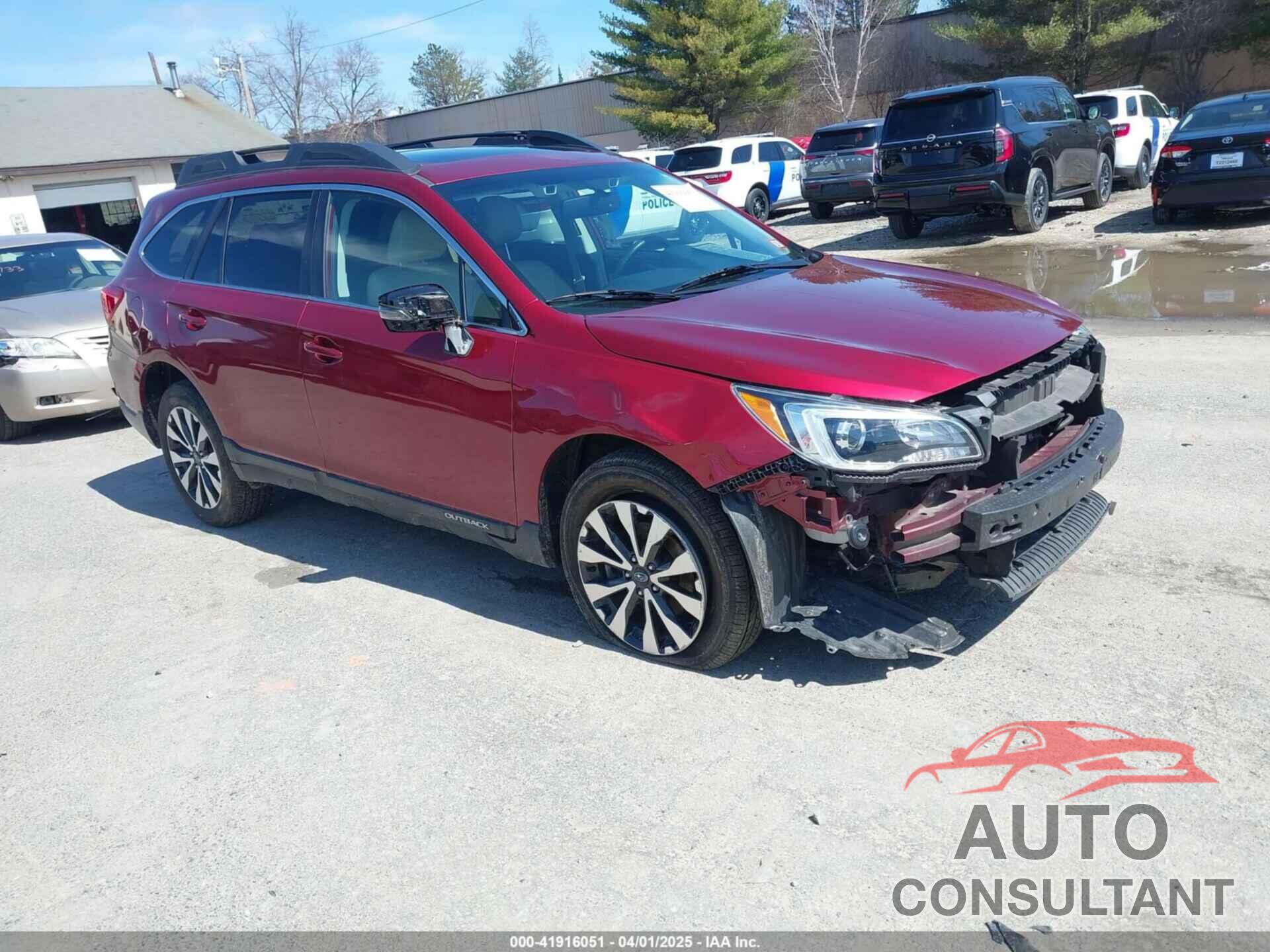 SUBARU OUTBACK 2015 - 4S4BSENC8F3319720