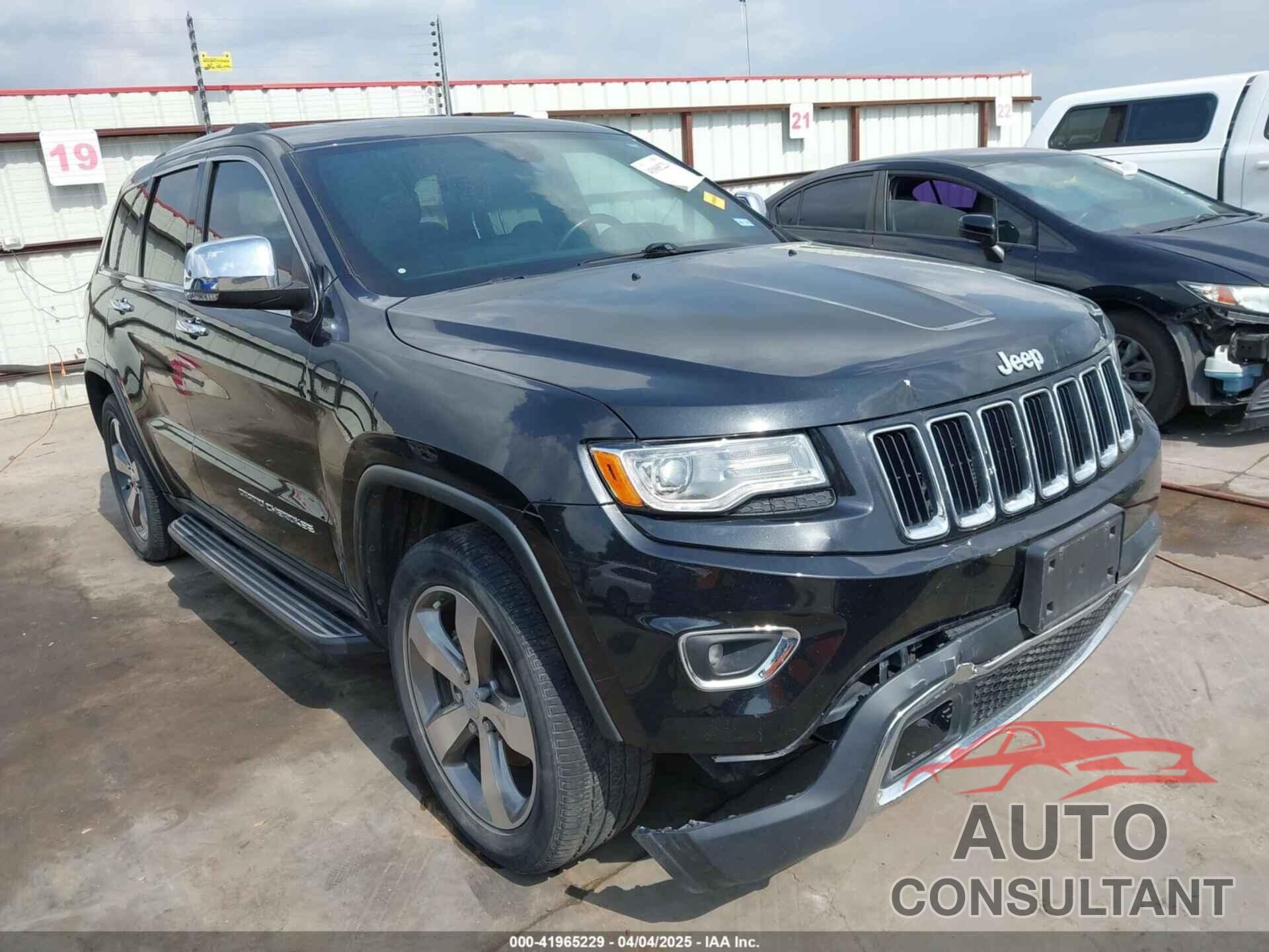 JEEP GRAND CHEROKEE 2016 - 1C4RJEBGXGC392652