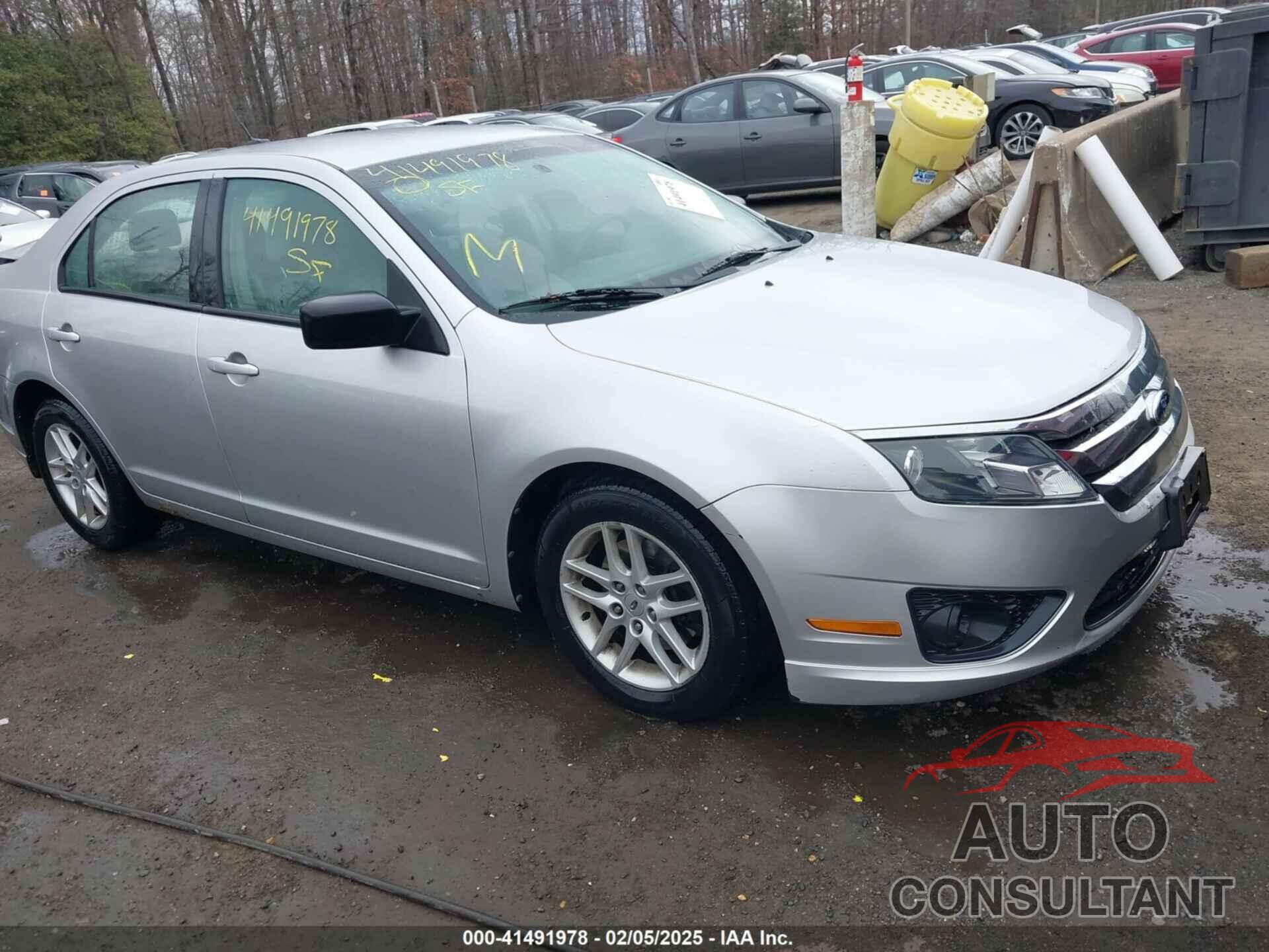 FORD FUSION 2012 - 3FAHP0GAXCR331160
