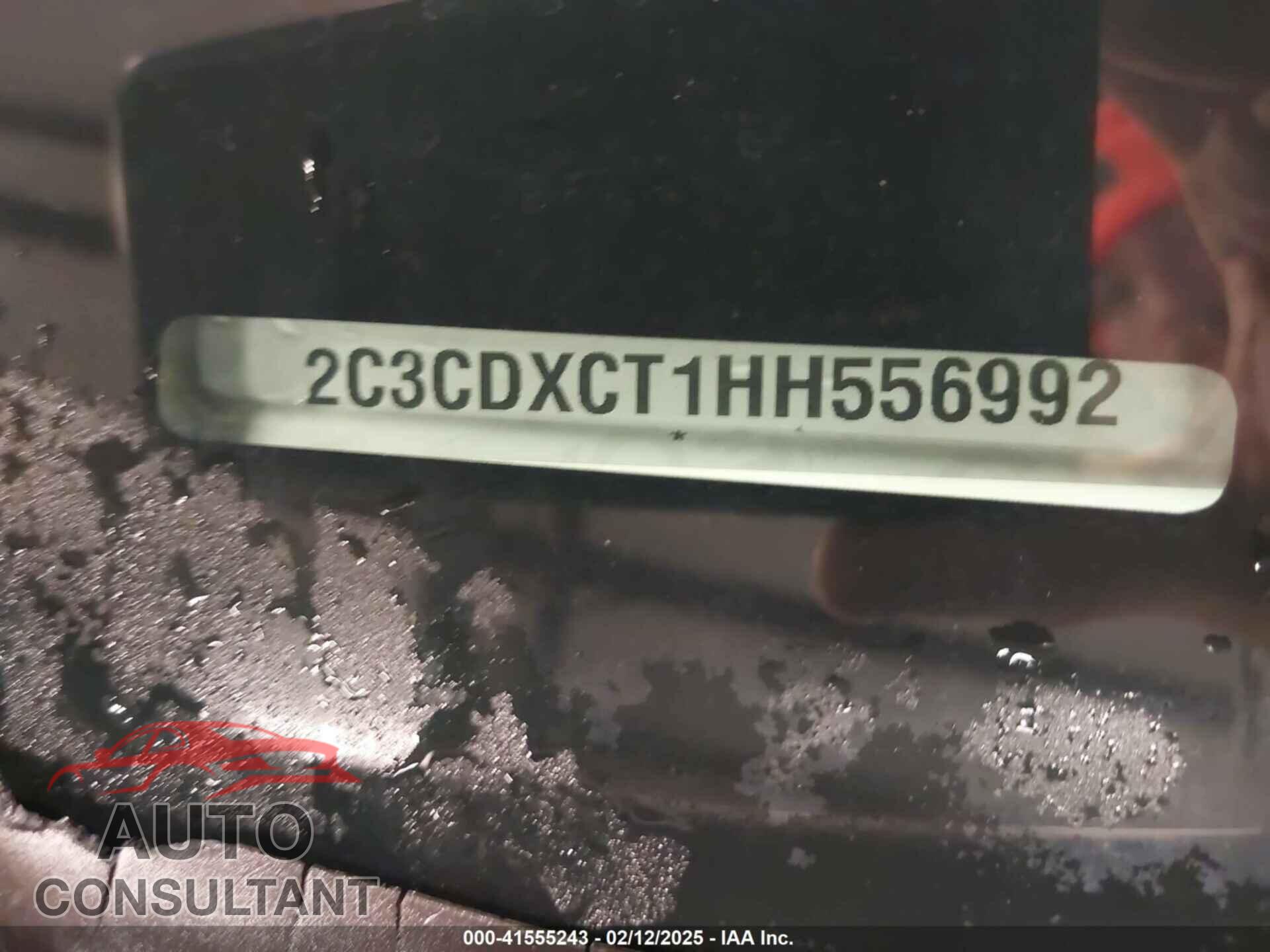 DODGE CHARGER 2017 - 2C3CDXCT1HH556992
