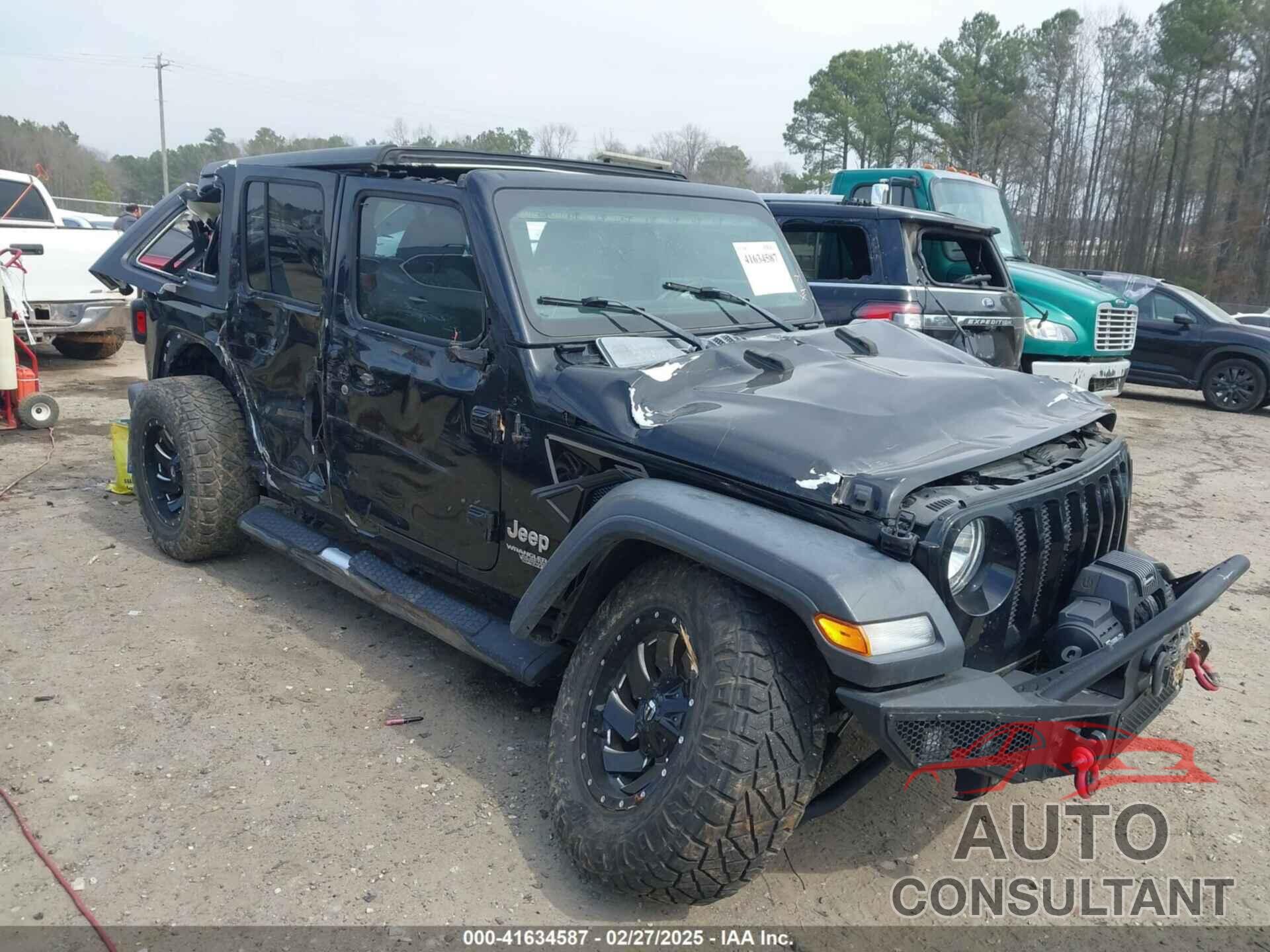 JEEP WRANGLER UNLIMITED 2018 - 1C4HJXDG7JW116696