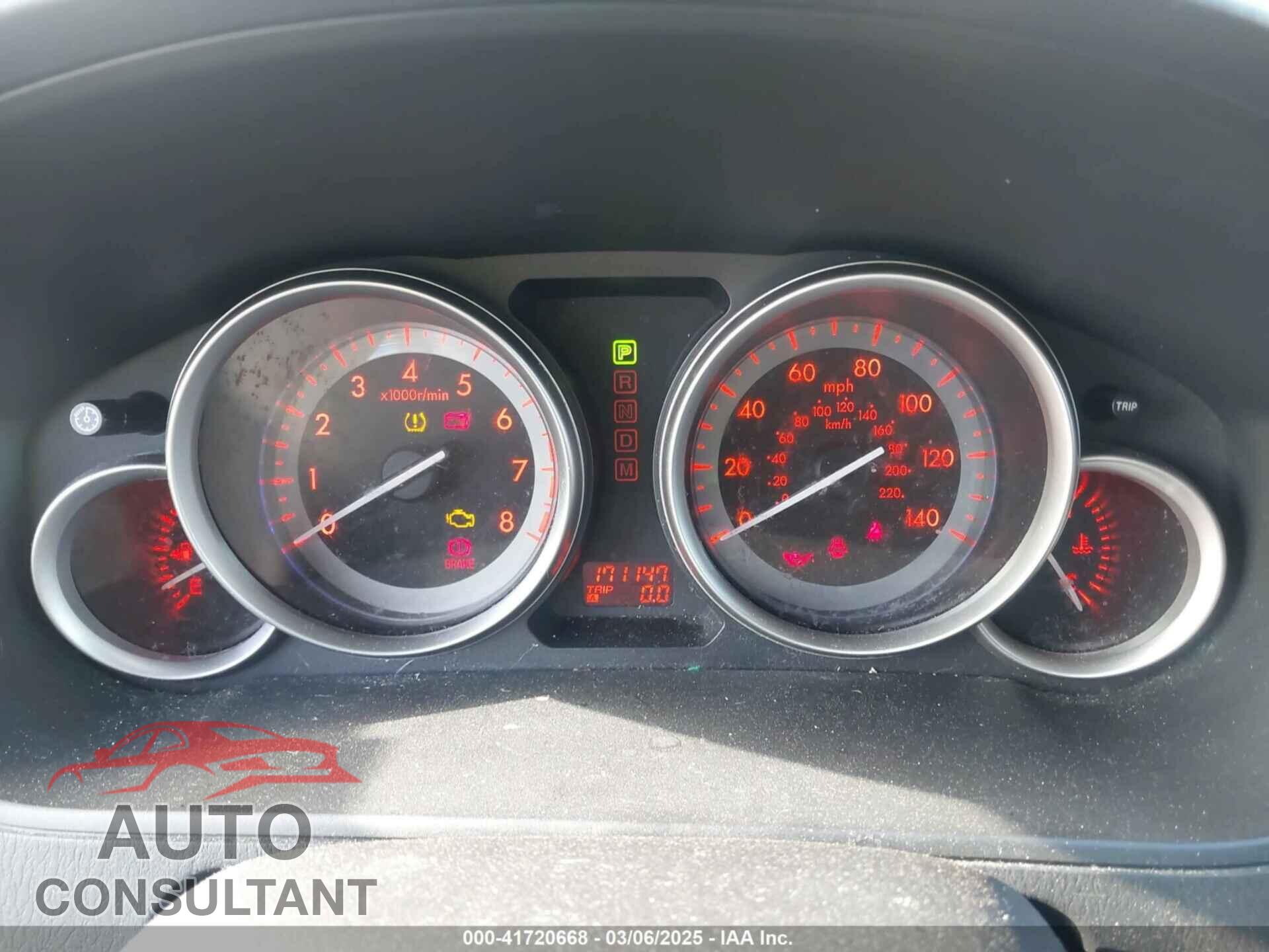 MAZDA CX-9 2012 - JM3TB3DVXC0351492
