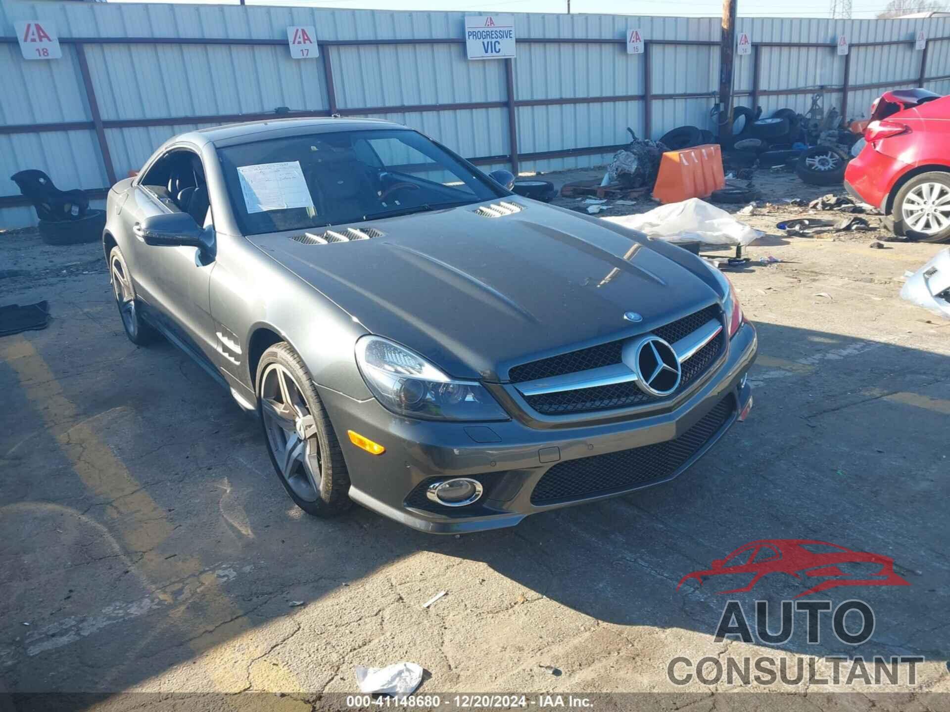 MERCEDES-BENZ SL 550 2009 - WDBSK71F19F144440
