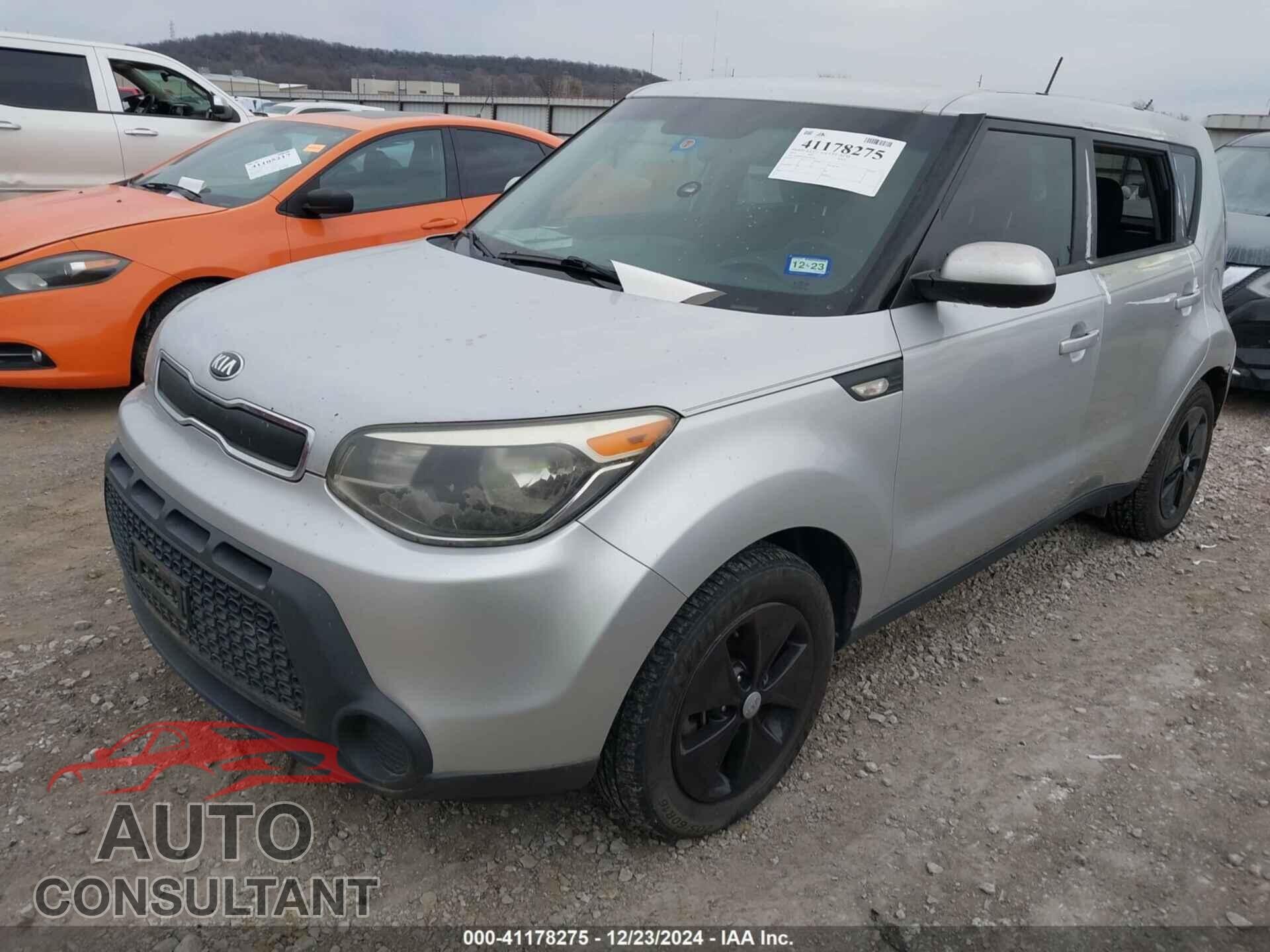 KIA SOUL 2014 - KNDJN2A28E7705709