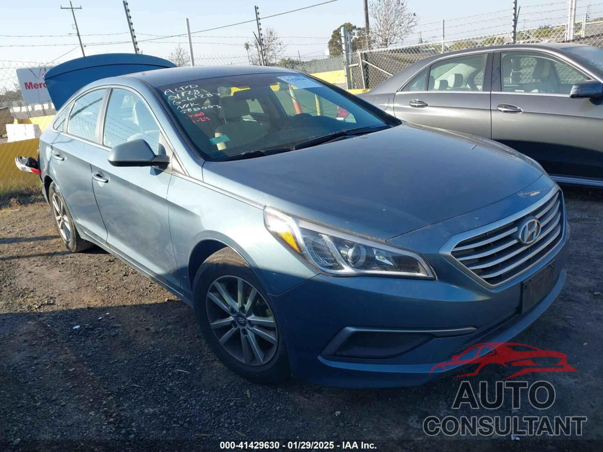 HYUNDAI SONATA 2017 - 5NPE24AF2HH588993