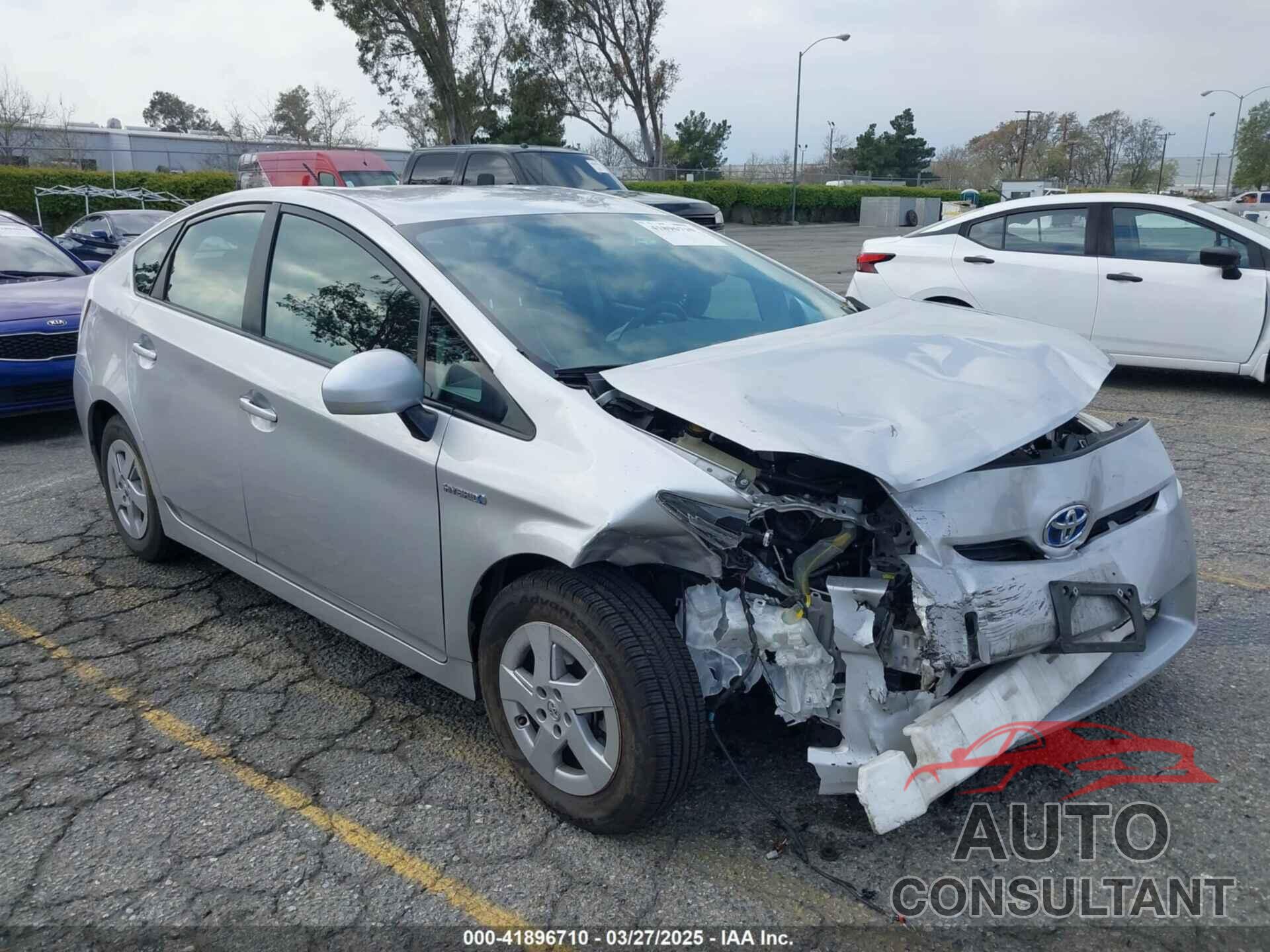TOYOTA PRIUS 2010 - JTDKN3DU7A0230967