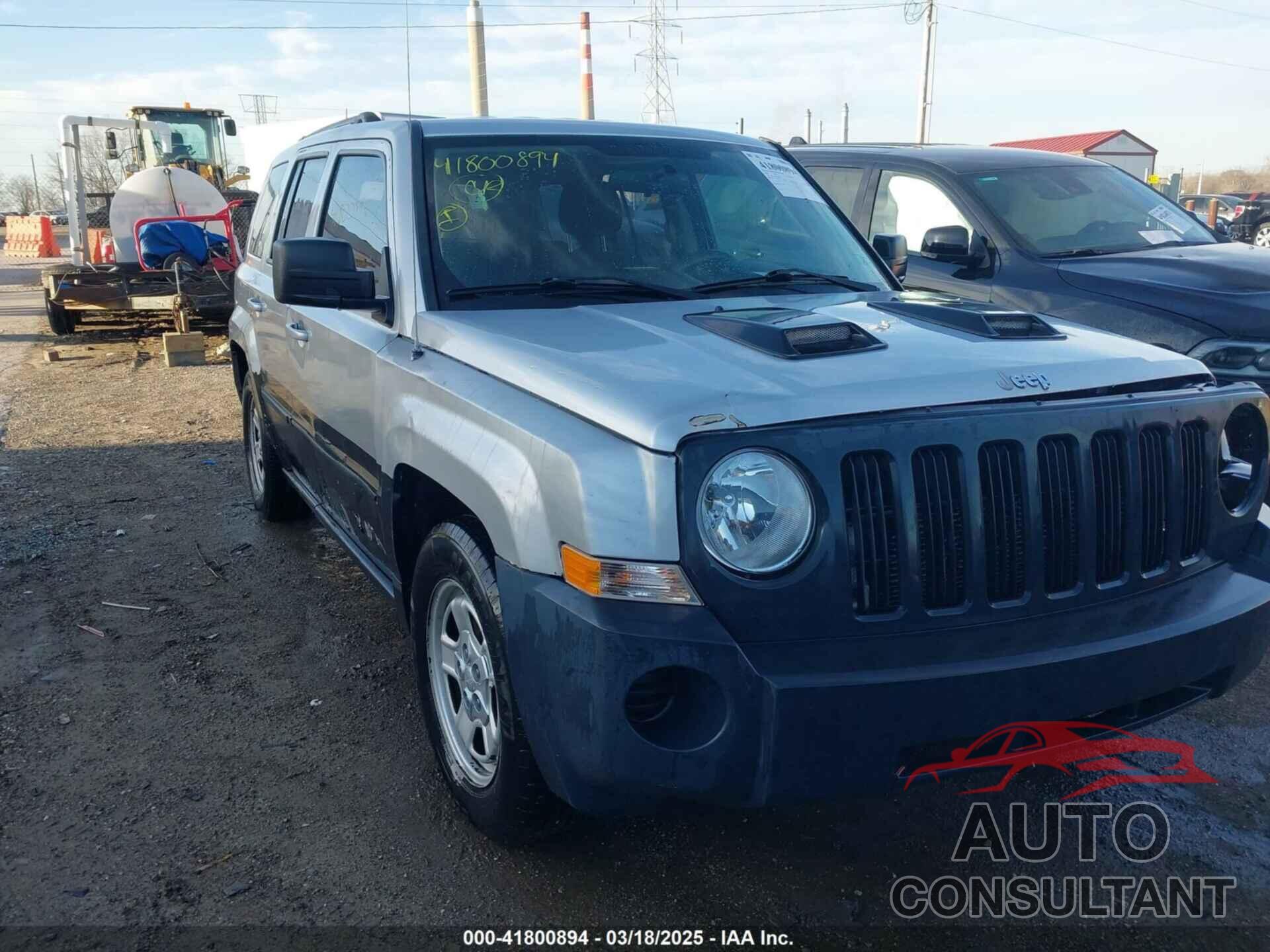 JEEP PATRIOT 2010 - 1J4NF2GB2AD547301