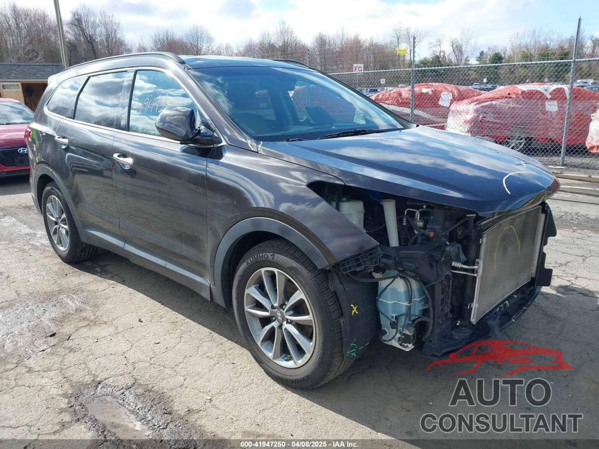 HYUNDAI SANTA FE 2017 - KM8SMDHF3HU209987
