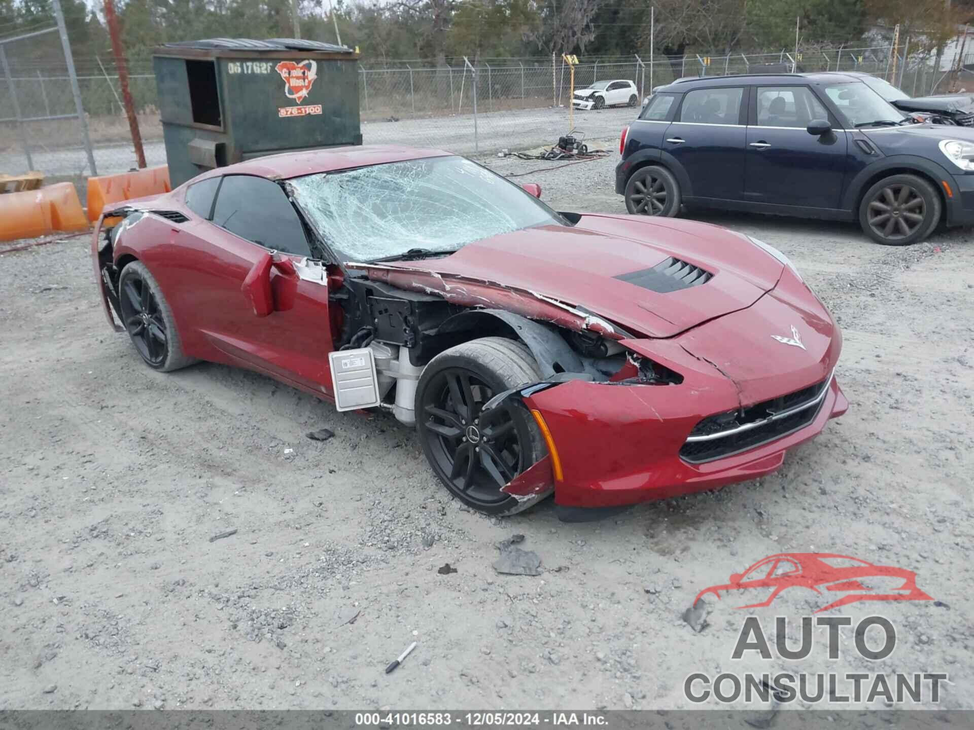 CHEVROLET CORVETTE 2015 - 1G1YK2D73F5114059