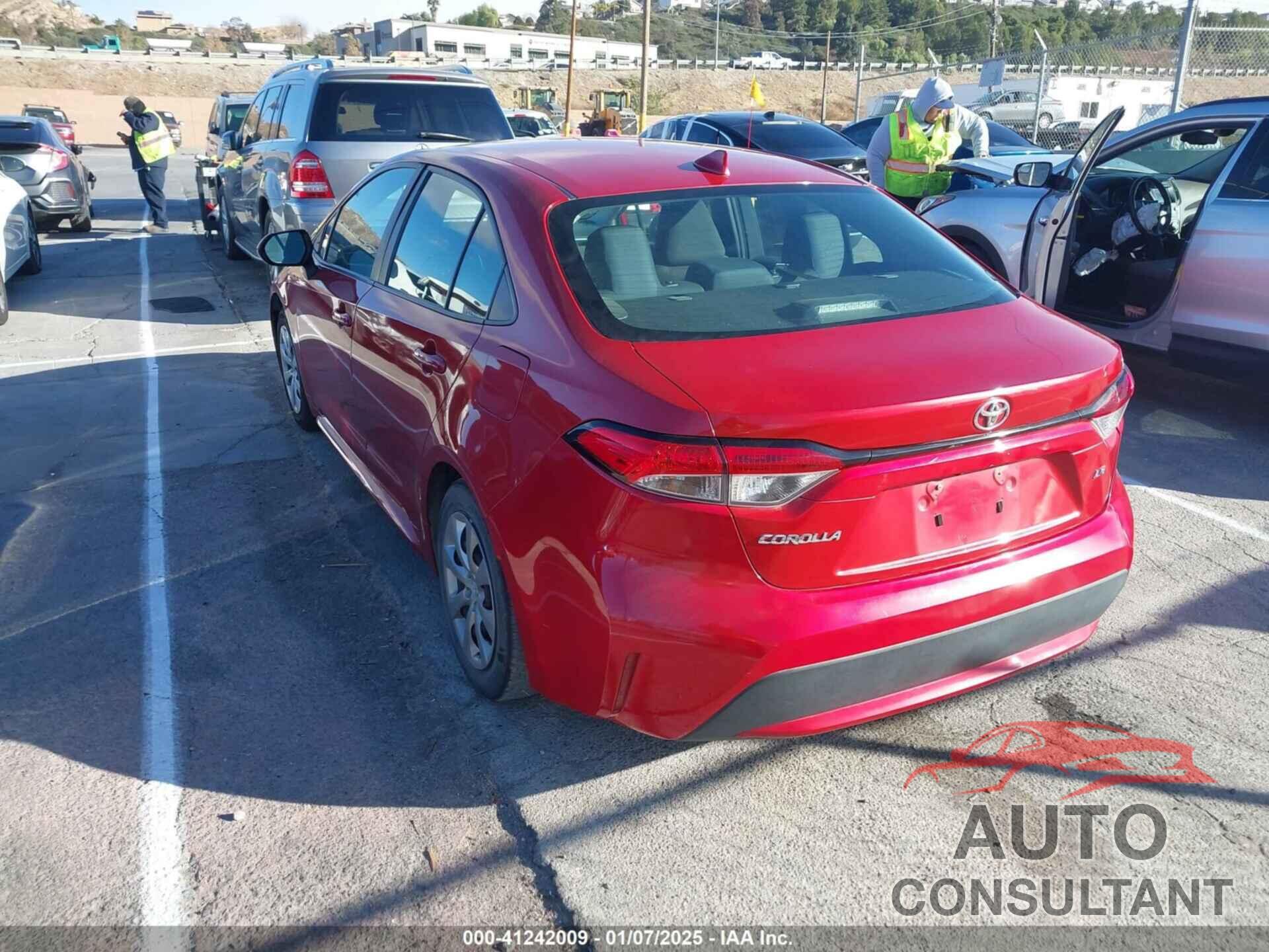 TOYOTA COROLLA 2020 - 5YFEPRAE1LP054594